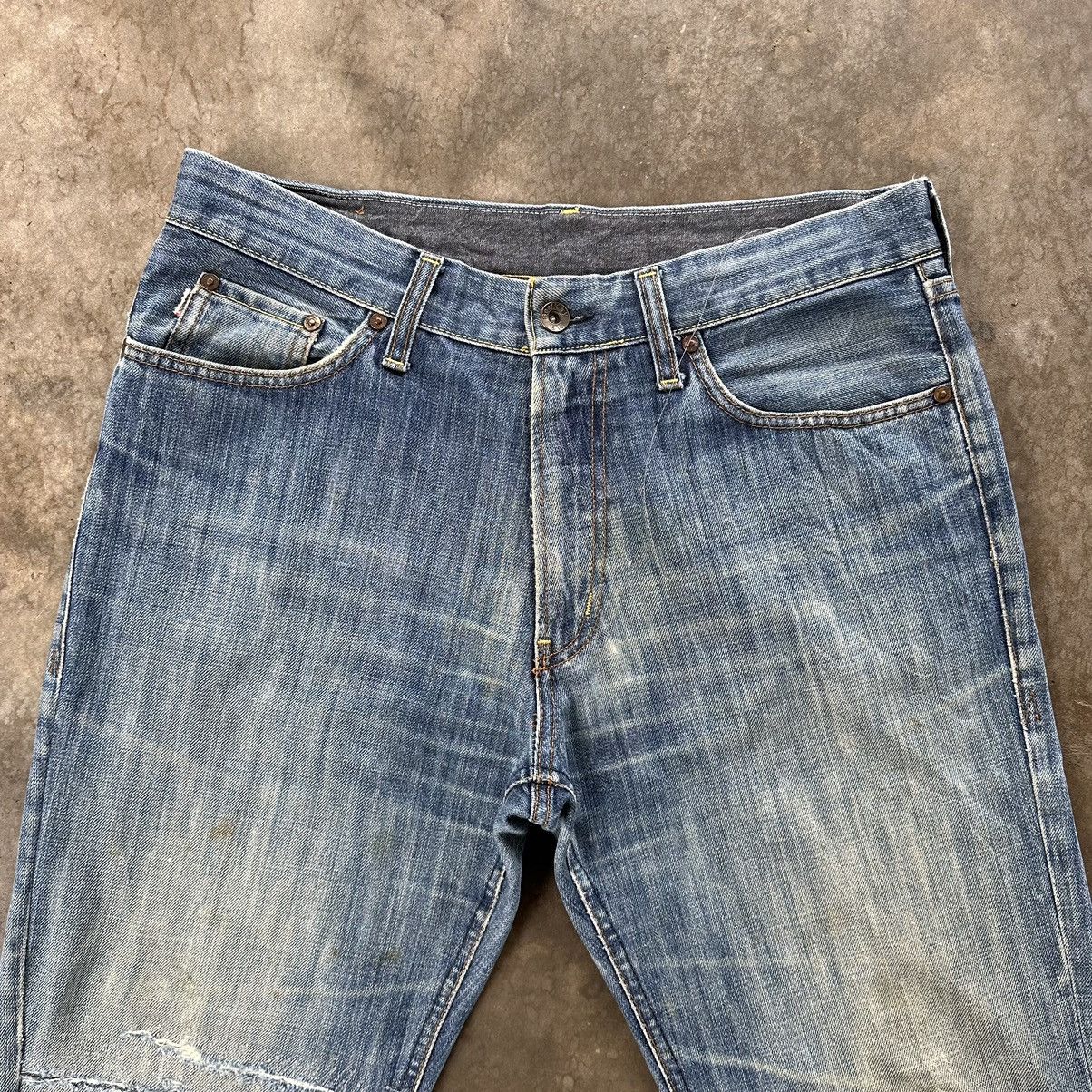 Japanese Brand Vintage SealKay Italy Faded Distressed Denim Jean Pant Size US 33 - 3 Thumbnail