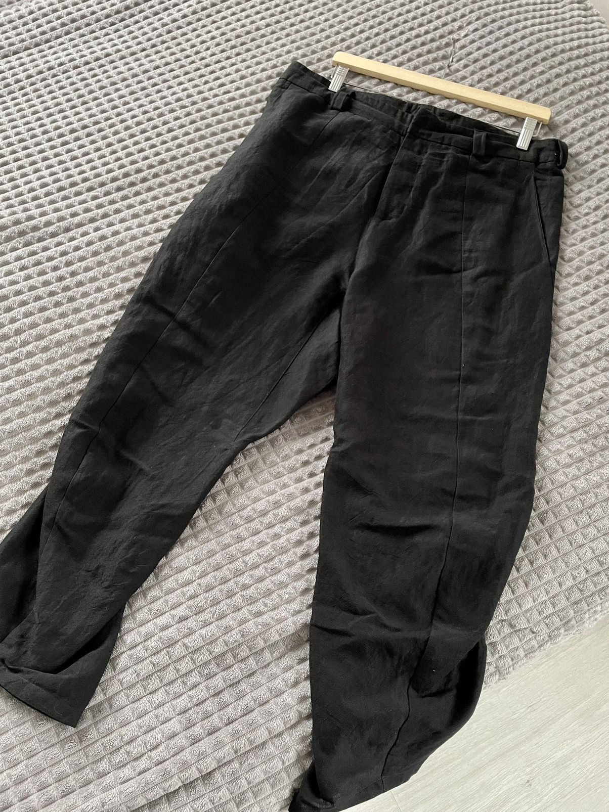Lumen Et Umbra Lumen et Umbra SS12 Banana Cropped Leg Pant Trousers Size US 34 / EU 50 - 4 Thumbnail