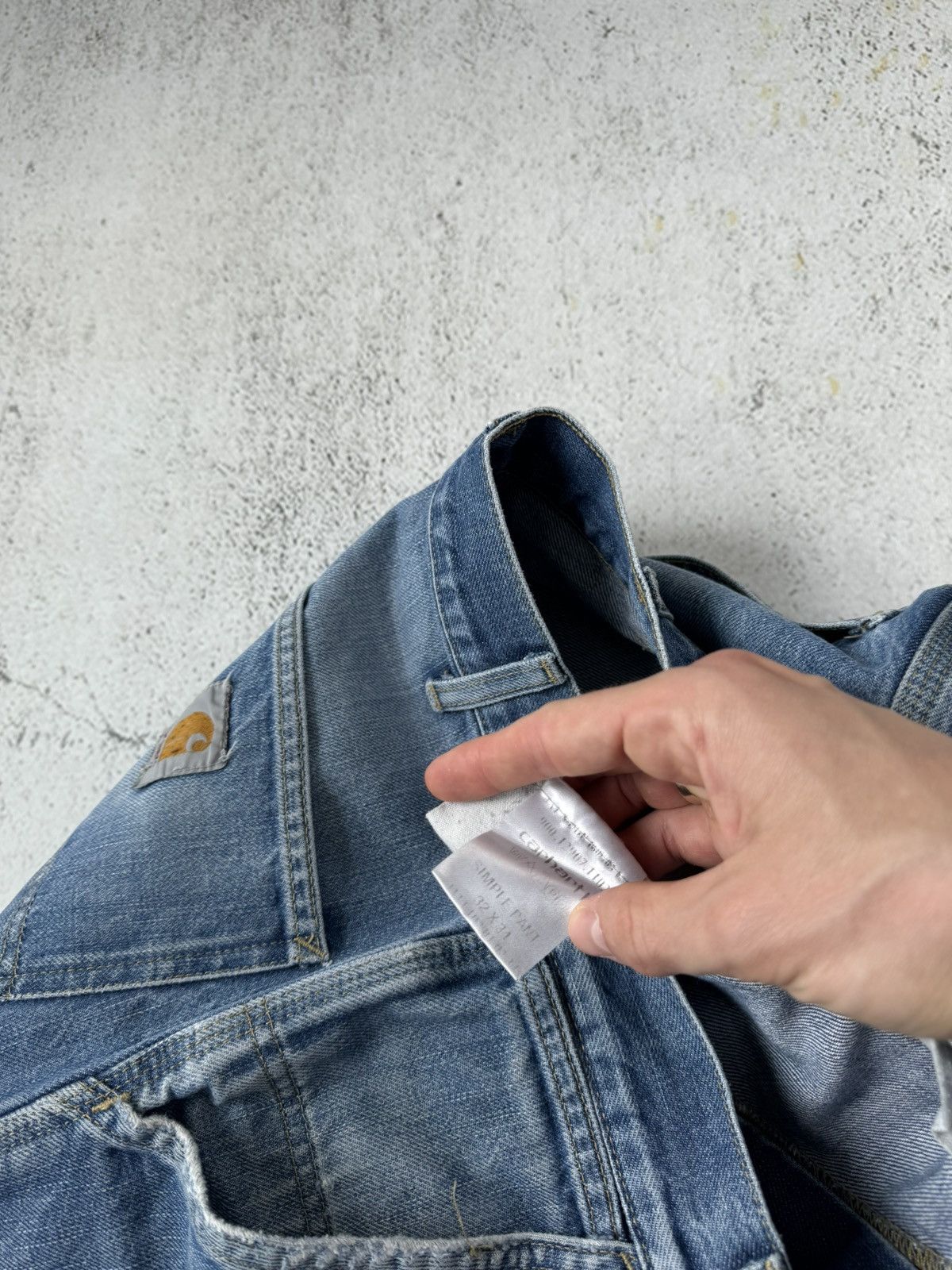 Carhartt × Vintage Carhartt Vintage Simple Pants Denim Jeans Size US 32 / EU 48 - 11 Thumbnail