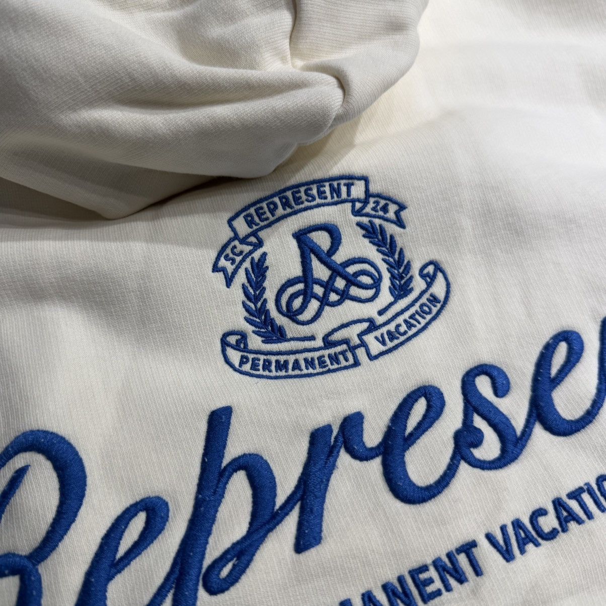 Represent Clo. Represent Permanent Vacation Zip Up Hoodie Size US L / EU 52-54 / 3 - 3 Thumbnail