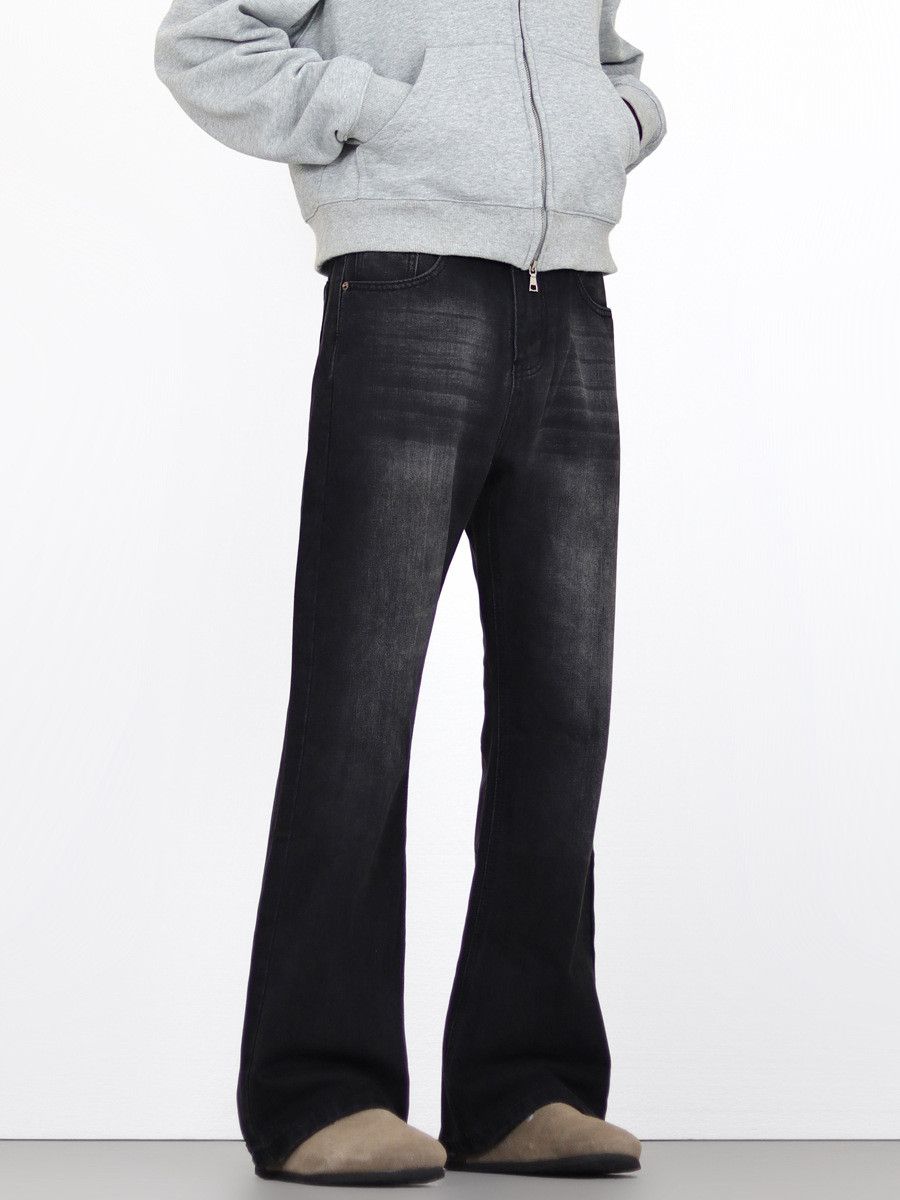 Jean Men's American washed vintage flared jeans Size US 32 / EU 48 - 4 Thumbnail