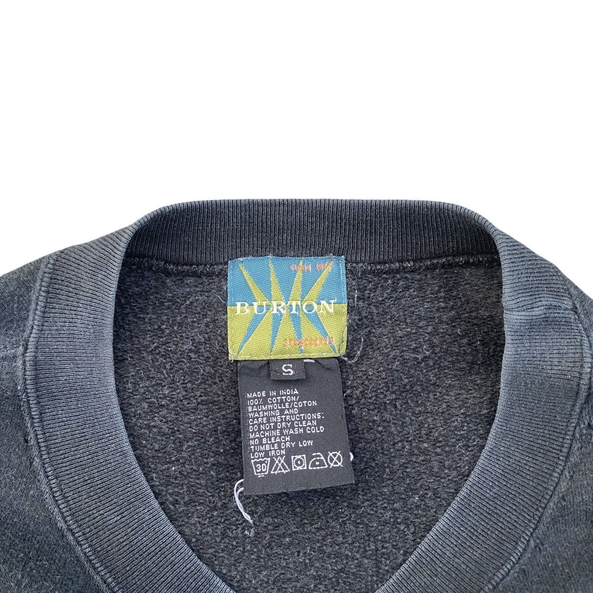 Burton 1990s Burton Snowboard sweatshirt Size US L / EU 52-54 / 3 - 6 Thumbnail