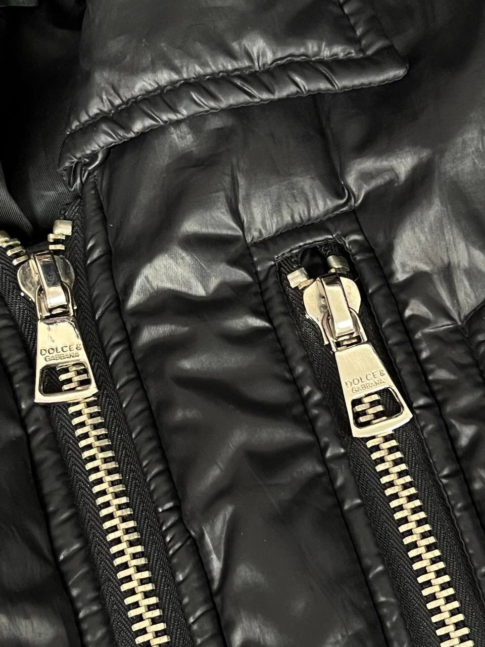 Dolce & Gabbana D&G Dolce & Gabbana Luxury Multi Zip Puffer Jacket Size L / US 10 / IT 46 - 6 Thumbnail