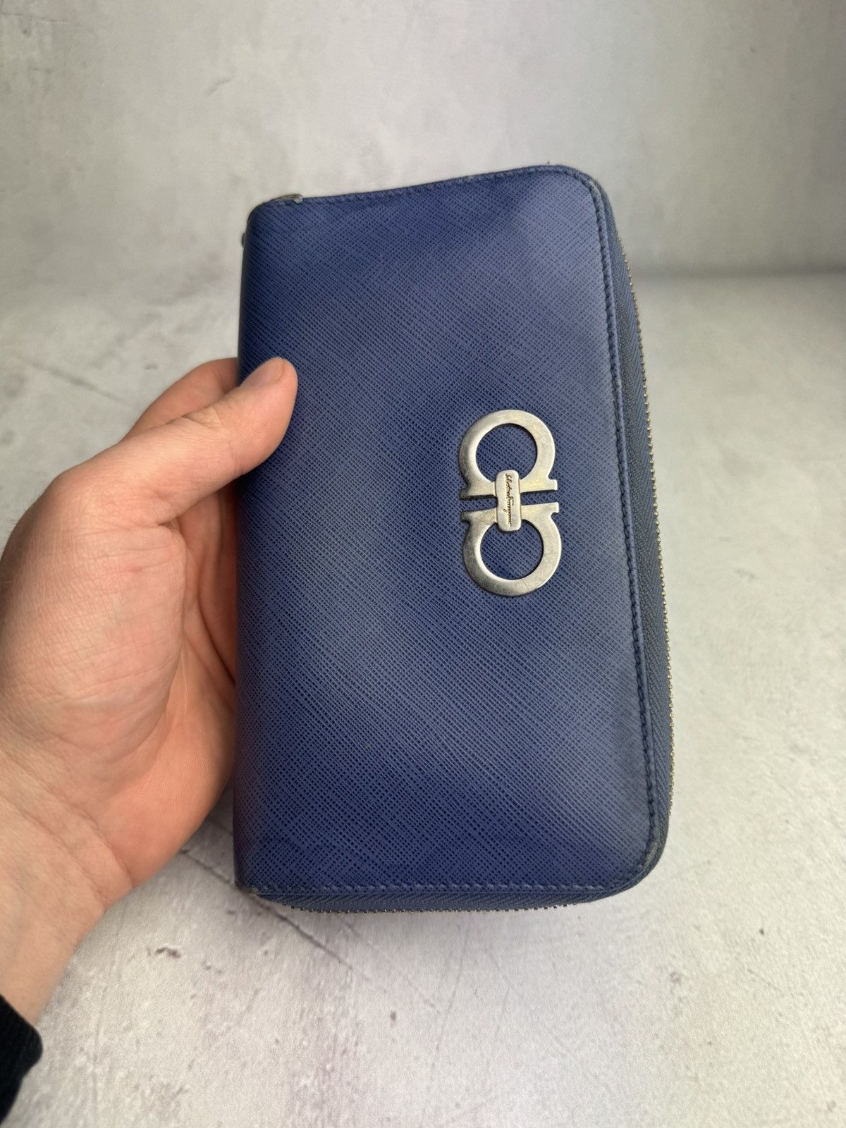 Salvatore Ferragamo × Vintage Salvatore Ferragamo Wallet leather long bifold vintage Size ONE SIZE - 12 Thumbnail
