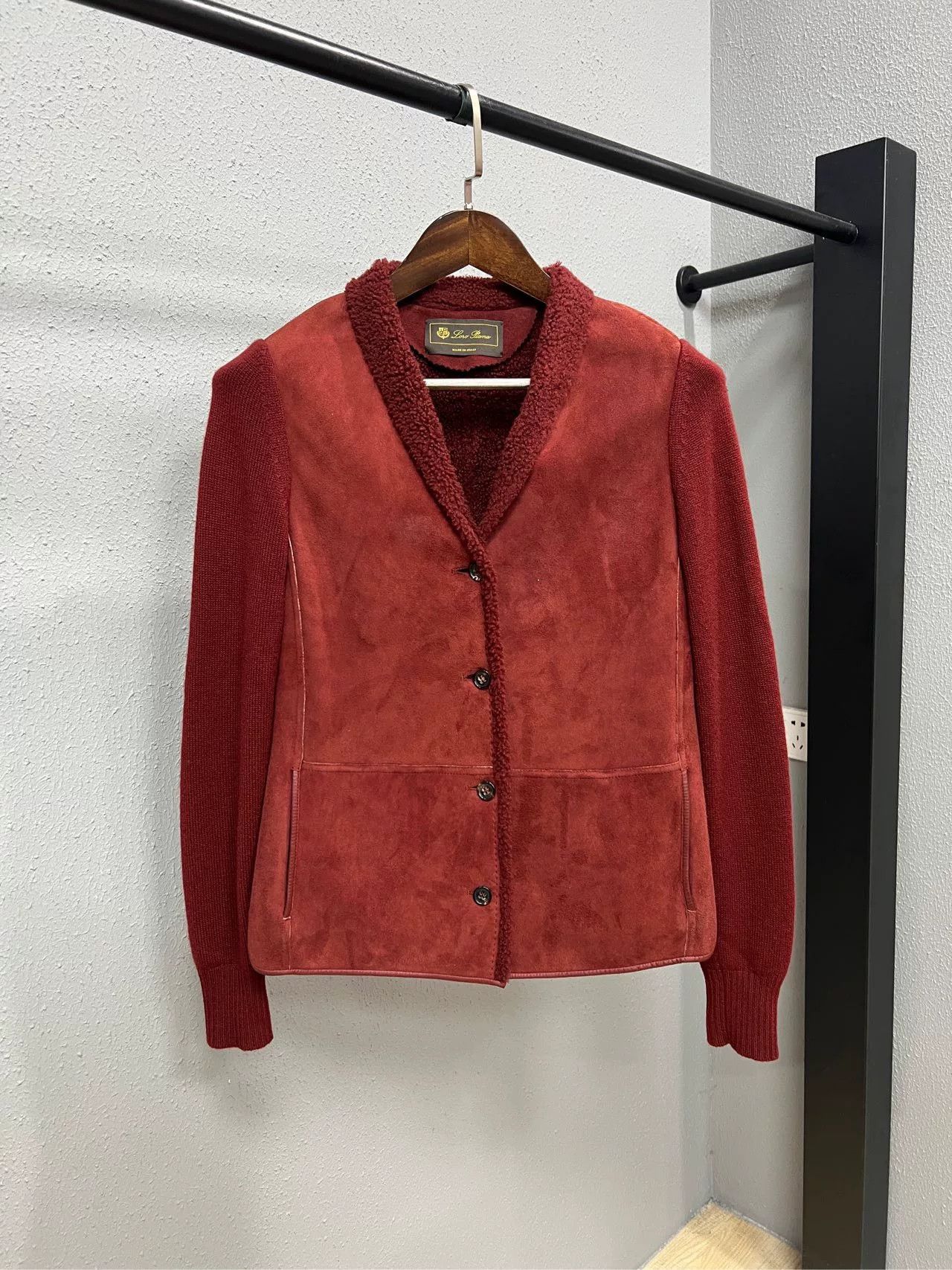 Loro Piana Loro Piana Fur Leather Integrated Coat Size US XXS / EU 40 - 1 Thumbnail