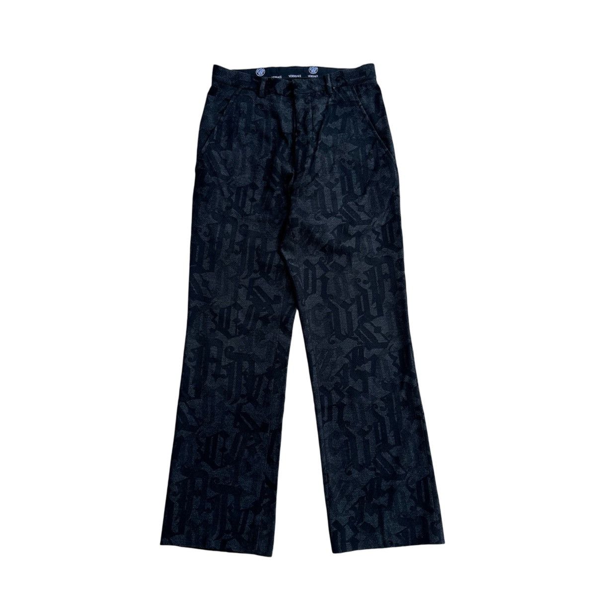 Versace × Vintage Versace Wool Vintage Pants Size US 28 / EU 44 - 1 Thumbnail