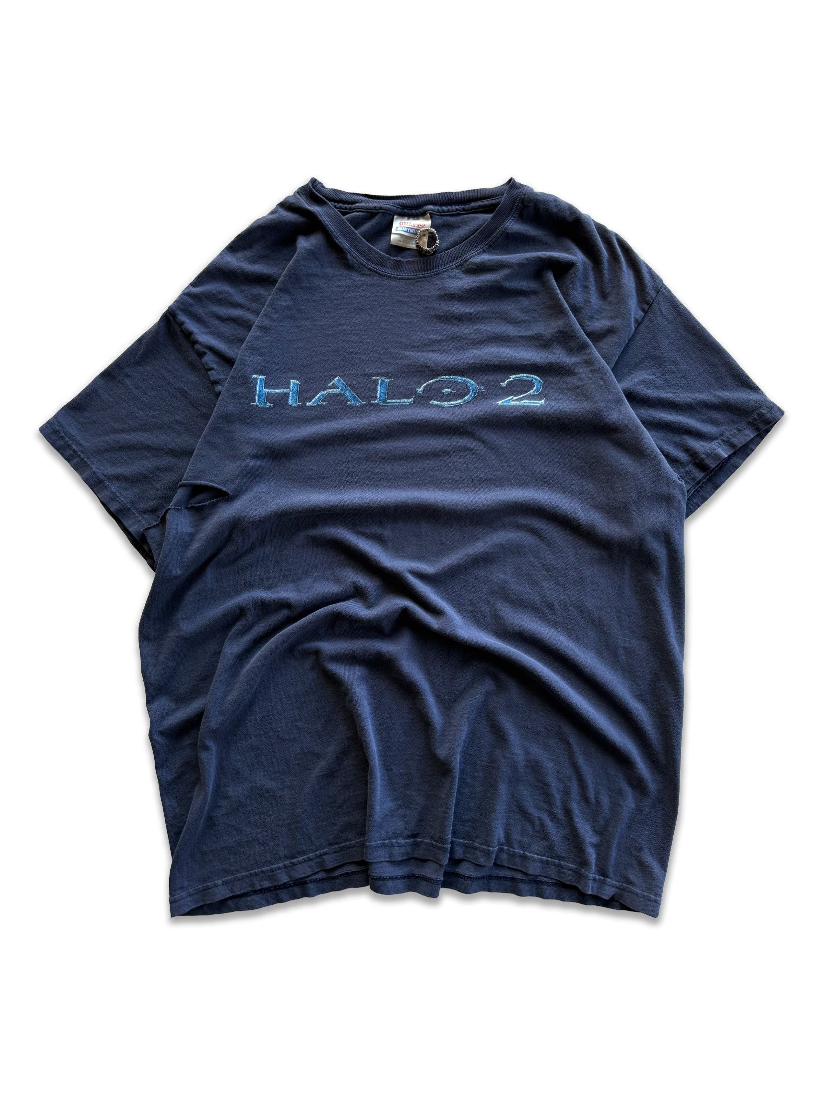 Halo 2004 Thrashed Vintage Halo 2 Logo Tee Size US XL / EU 56 / 4 - 1 Thumbnail