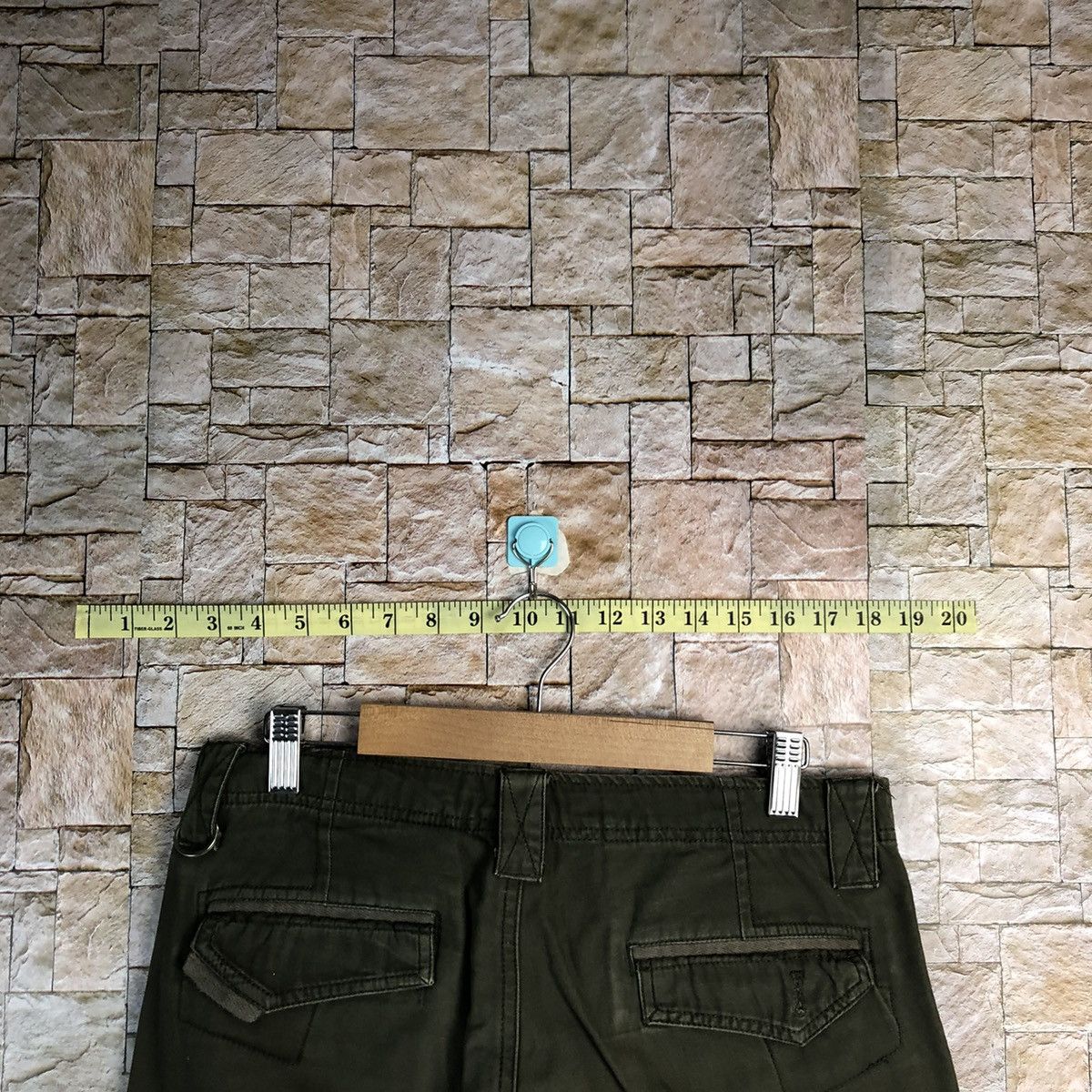 Airwalk Airwalk Green Cargo Multipocket Pants #A158 Size US 29 - 19 Thumbnail