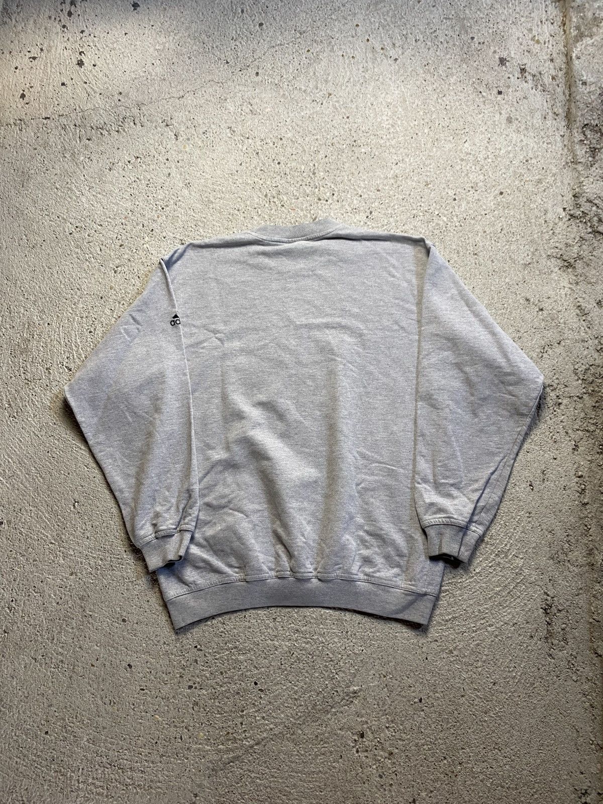 Adidas Adidas vintage sweatshirt central logo boxy oversized Size US L / EU 52-54 / 3 - 2 Thumbnail