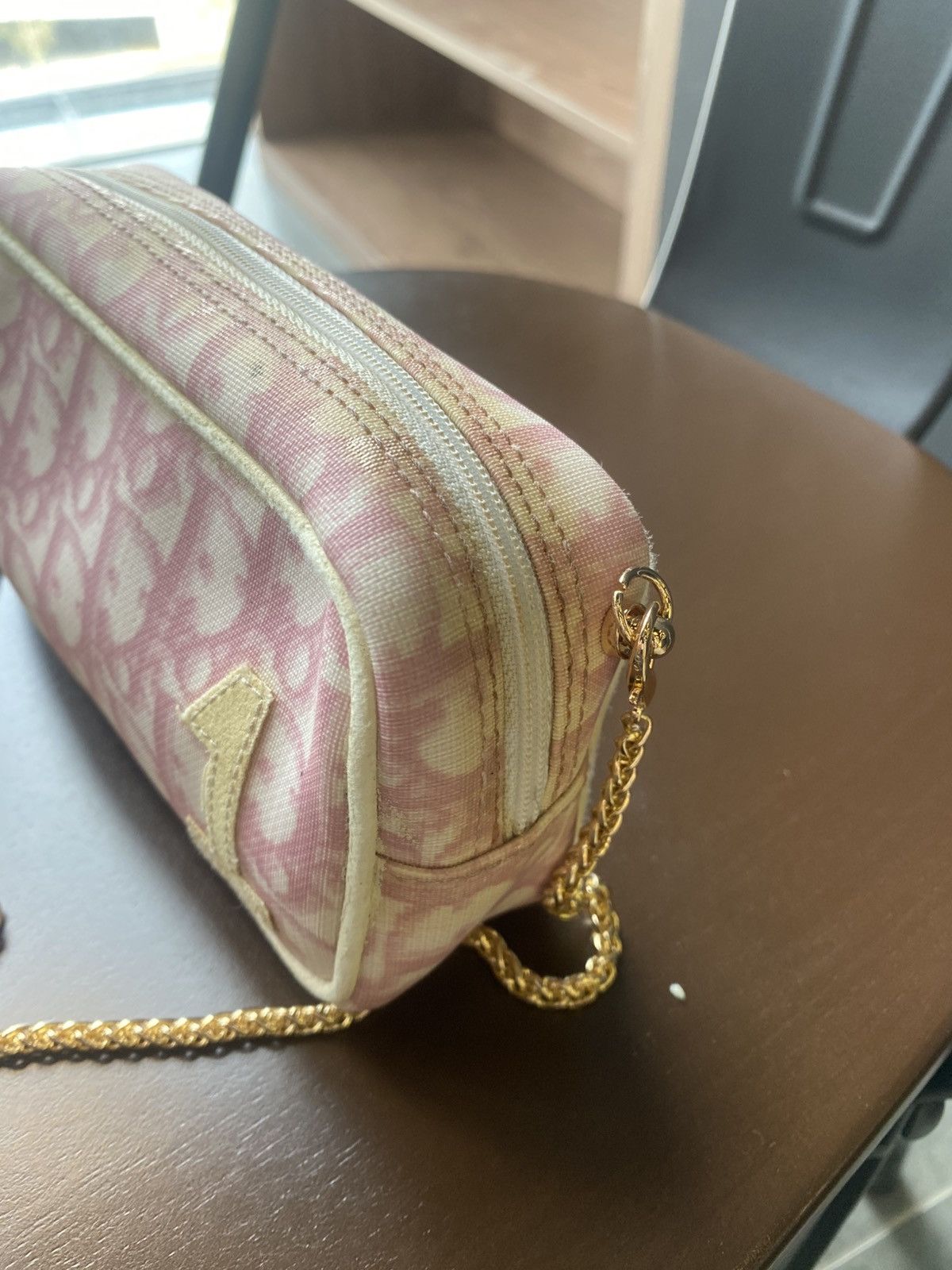 Christian Dior Monsieur × Dior Authentic Christian Dior Oblique Toiletries Custom Chain Size ONE SIZE - 4 Thumbnail