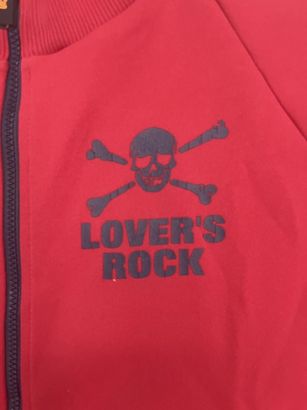 Super Lovers Vintage Super Lovers Tokyo "Lover's Rock" Skull Track Jacket Size US L / EU 52-54 / 3 - 3 Thumbnail