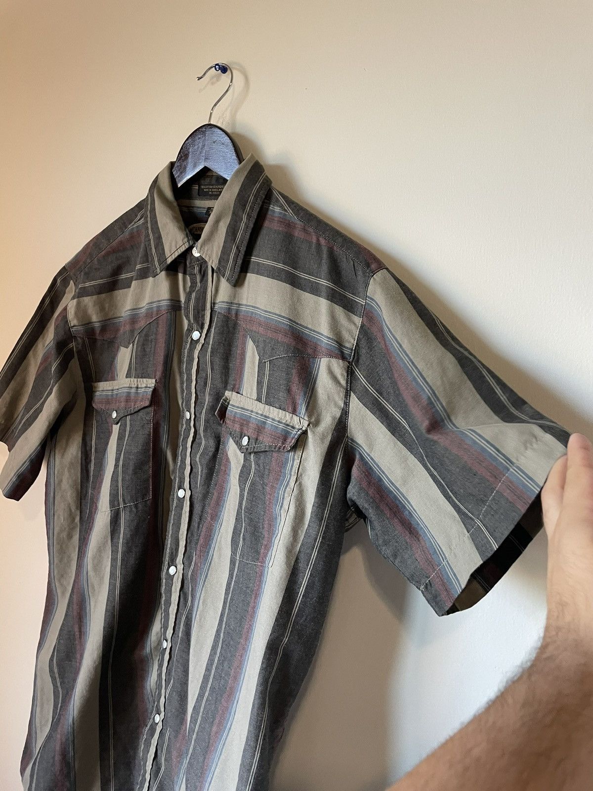 Vintage Vintage pearl snap western short sleeve Size US M / EU 48-50 / 2 - 2 Thumbnail