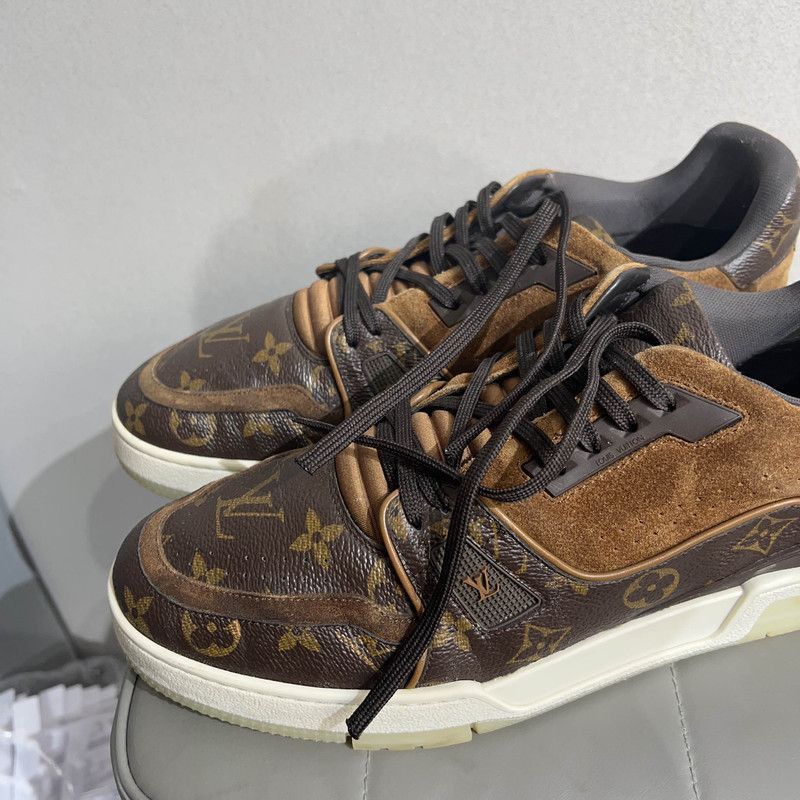 Louis Vuitton Louis Vuitton Casual Low-Top Sneakers for Men -2508 Size US 9.5 / EU 42-43 - 8 Thumbnail