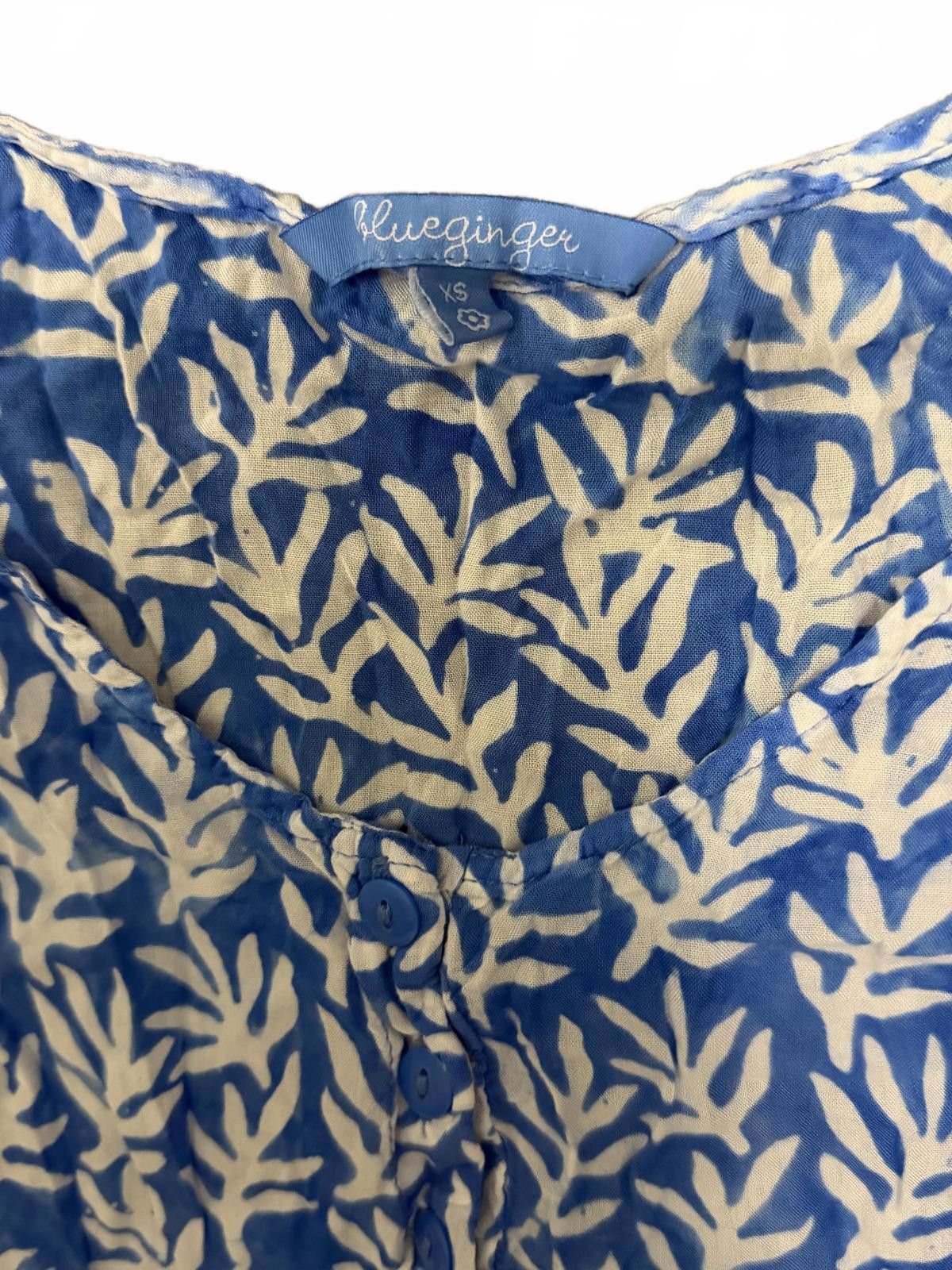 Other BLUEGINGER Breezy Blouse in Blue (X-SMALL) Size XS / US 0-2 / IT 36-38 - 5 Thumbnail