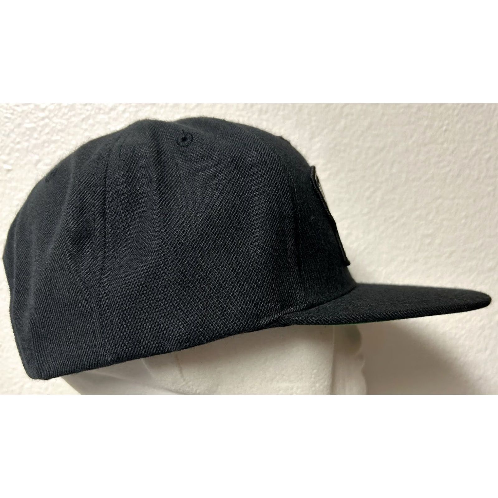 Vintage Support Blue Collar Snapback Hat Patch Black Men One Size Snapback Adjustable Breathable Workwear Casual Size ONE SIZE - 3 Thumbnail