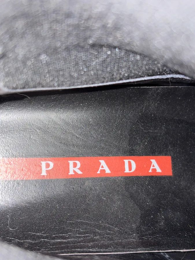 Prada AW1999 Prada Black Leather Vibram Ankle Boots Size US 5.5 / IT 35.5 - 10 Thumbnail