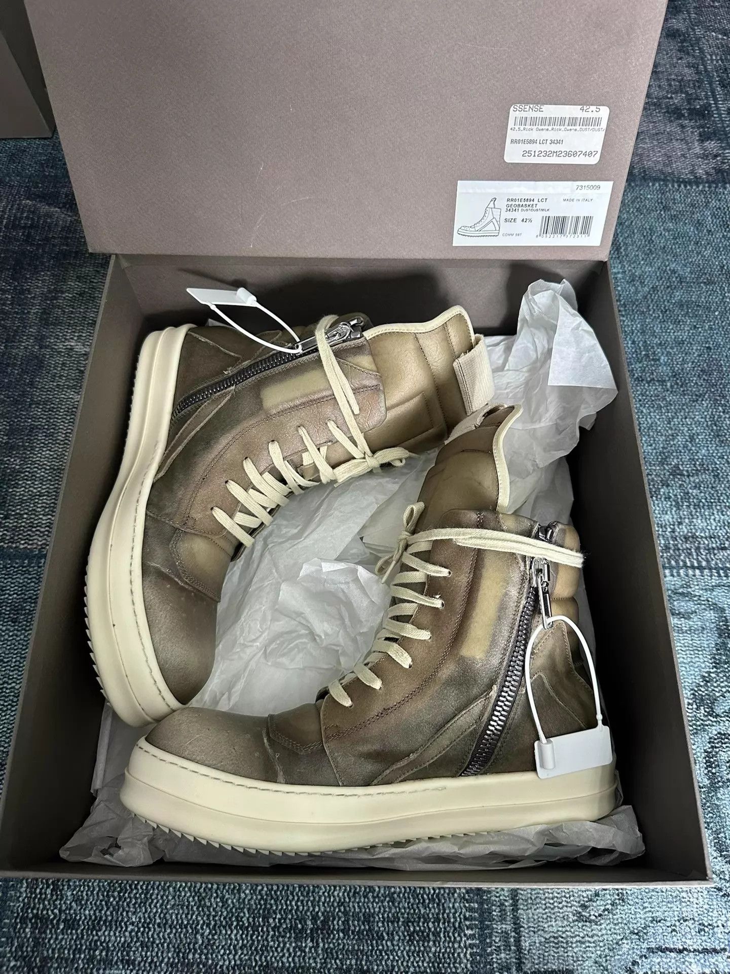 Rick Owens Rick Owens Mainline Phantom 42.5 Transparent Leather Rare Size US 9.5 / EU 42-43 - 6 Thumbnail