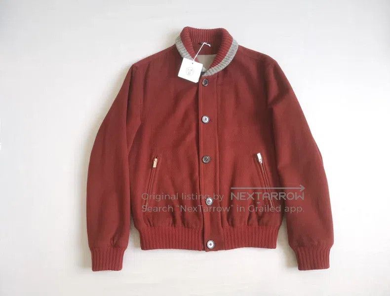 Hermes Hermes Cashmere jacket coat, reddish-brown, 100% cashmere, Size US M / EU 48-50 / 2 - 1 Thumbnail