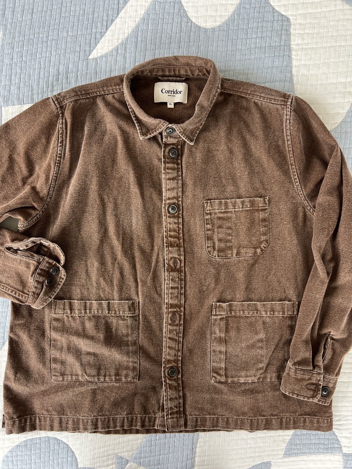 Medium Wool Green Overshirt