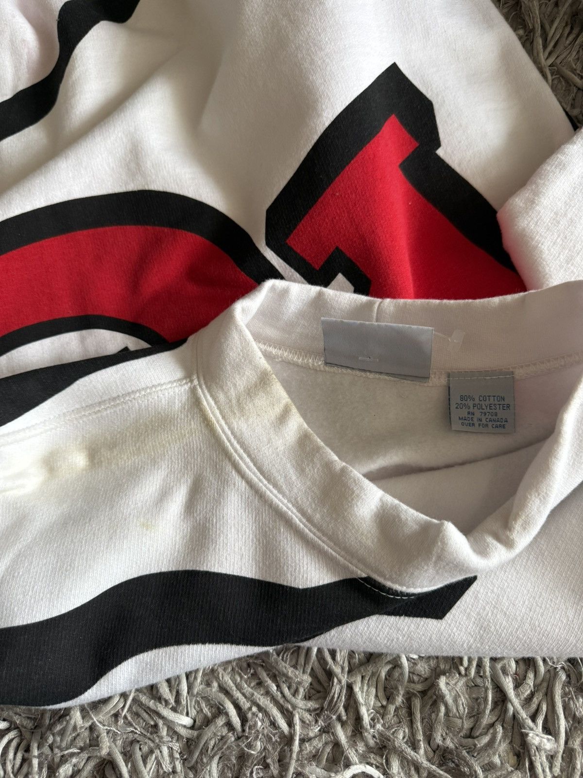 The Game Vintage Kansas CityChiefs The Game Big Logo Sweater Size M Size US M / EU 48-50 / 2 - 7 Thumbnail