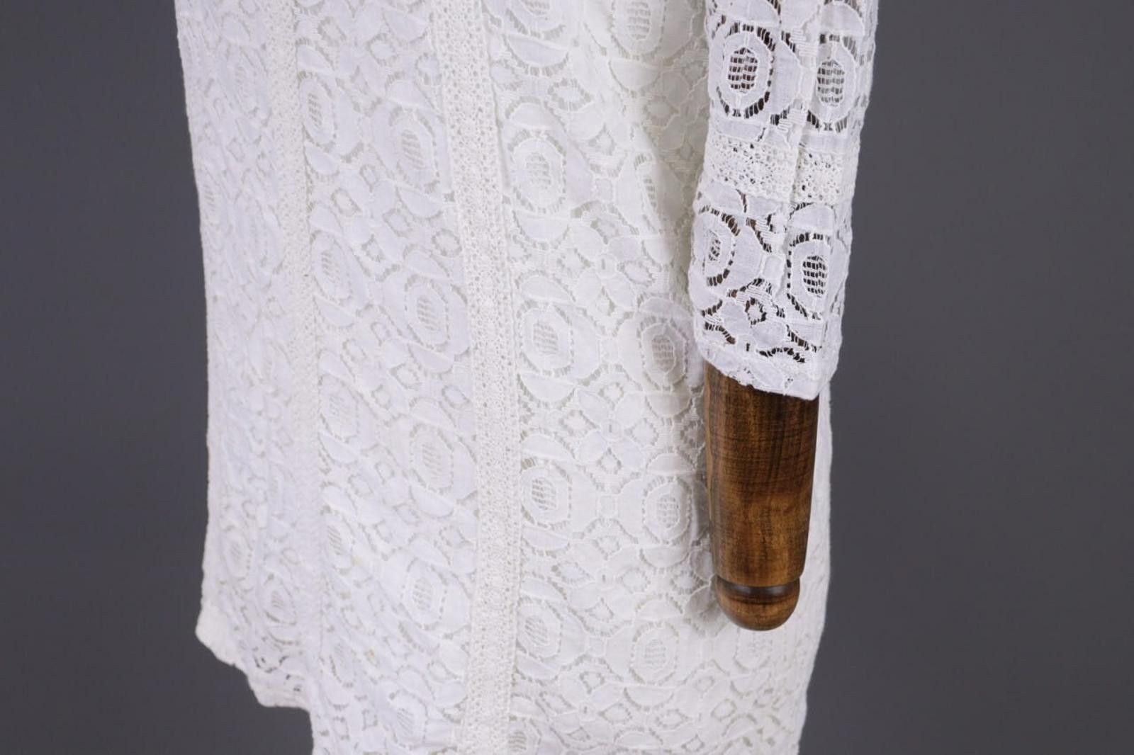 Designer Sezane x La Redoute White Mesh Floral Mini Dress Size 8 Size M / US 6-8 / IT 42-44 - 11 Thumbnail