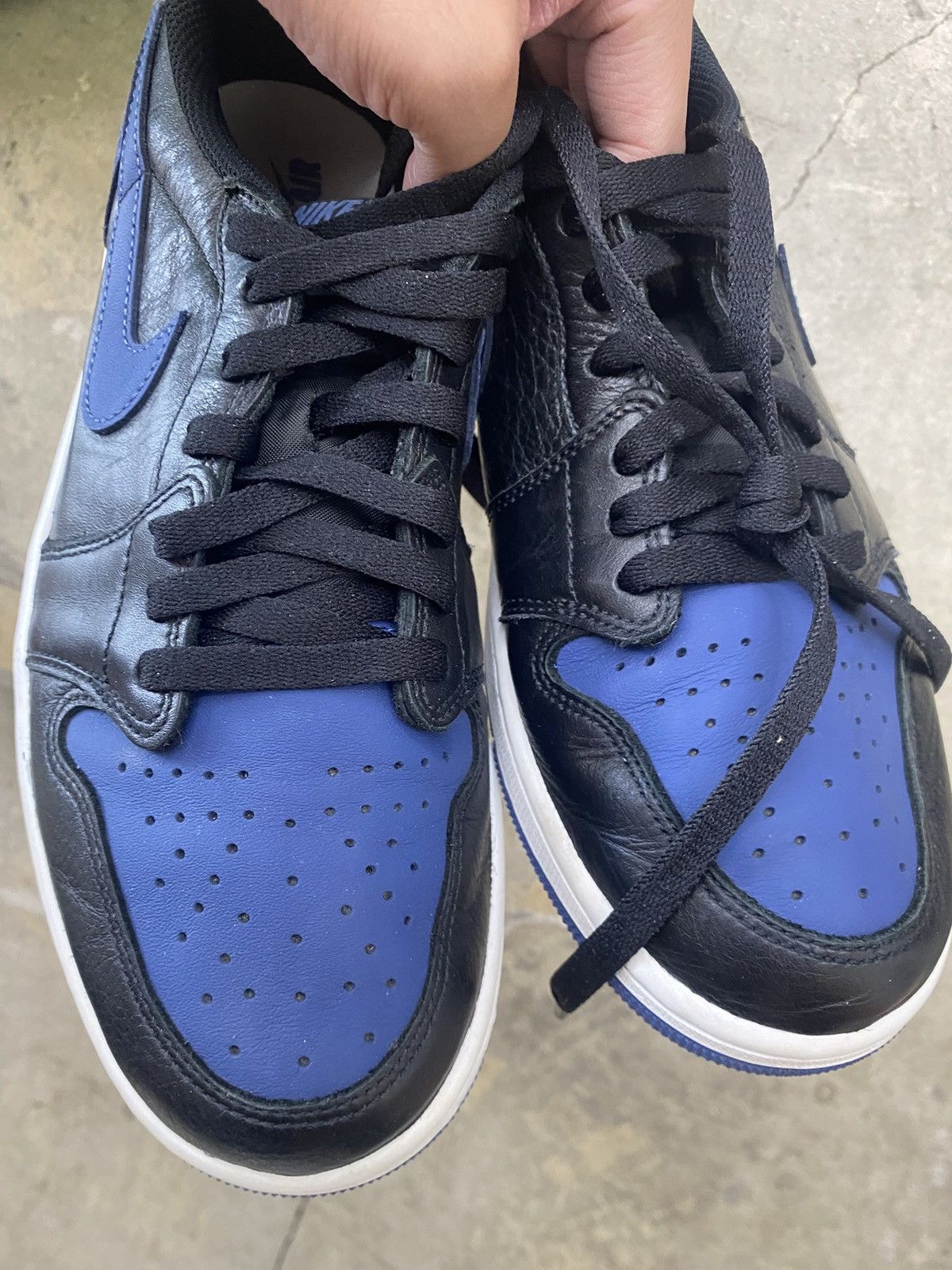 Jordan Brand Jordan 1 Low Mystic Navy Size US 10.5 / EU 43-44 - 4 Thumbnail