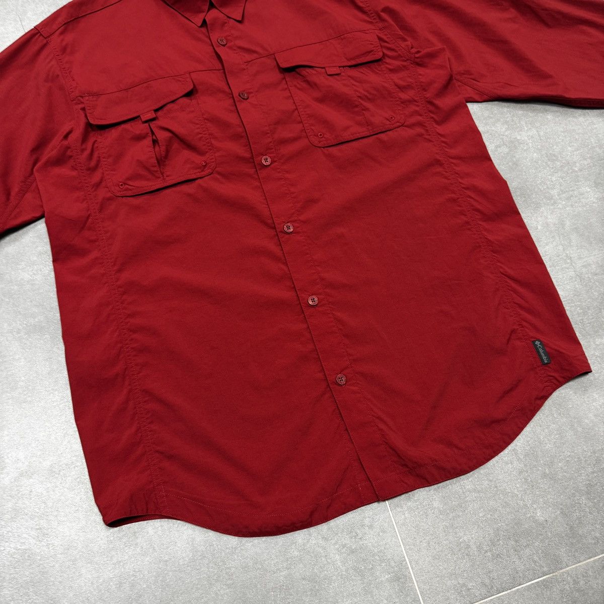 Columbia Columbia Titanium Omni Dry Men Button Nylon Overshirt Size L Size US L / EU 52-54 / 3 - 6 Thumbnail