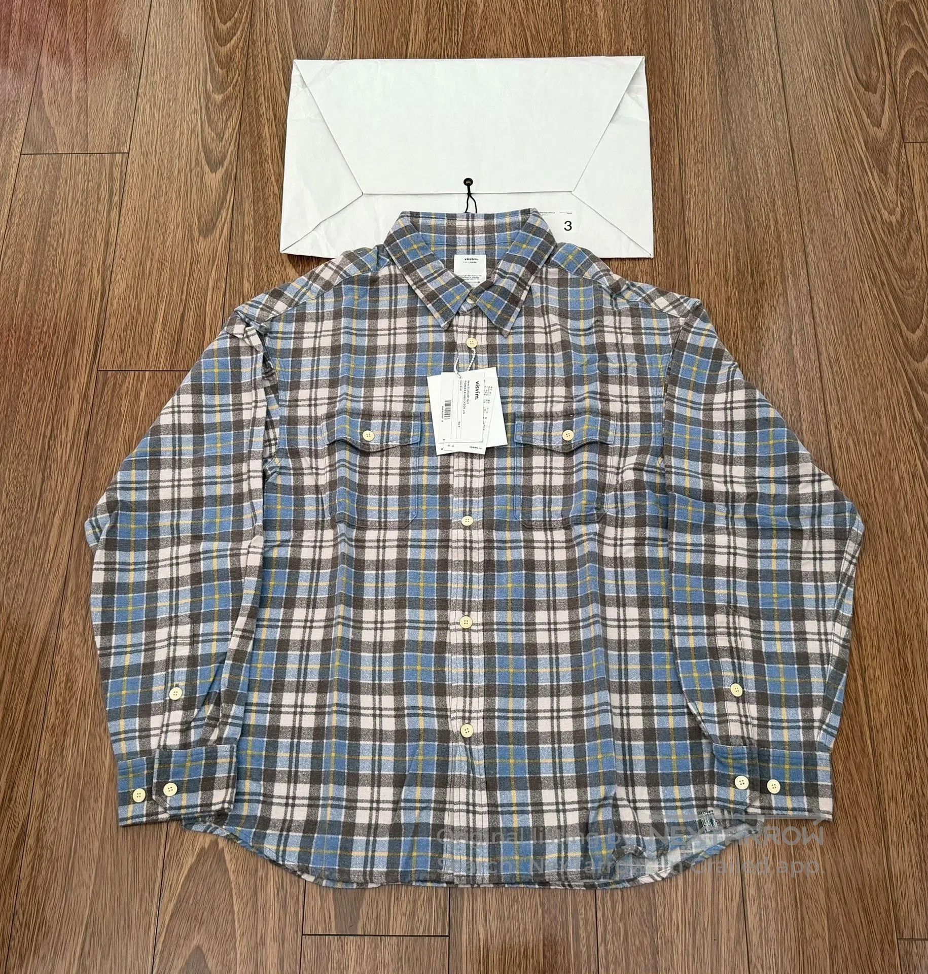 Visvim VISVIM 24SS PIONEER KHADI CHECK L/S shirt | Grailed