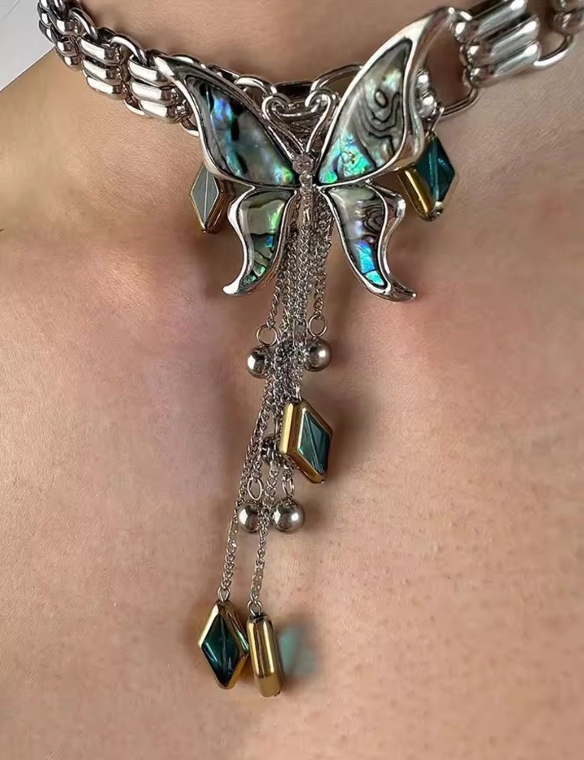 Japanese Brand Butterfly Necklace Size ONE SIZE - 2 Thumbnail
