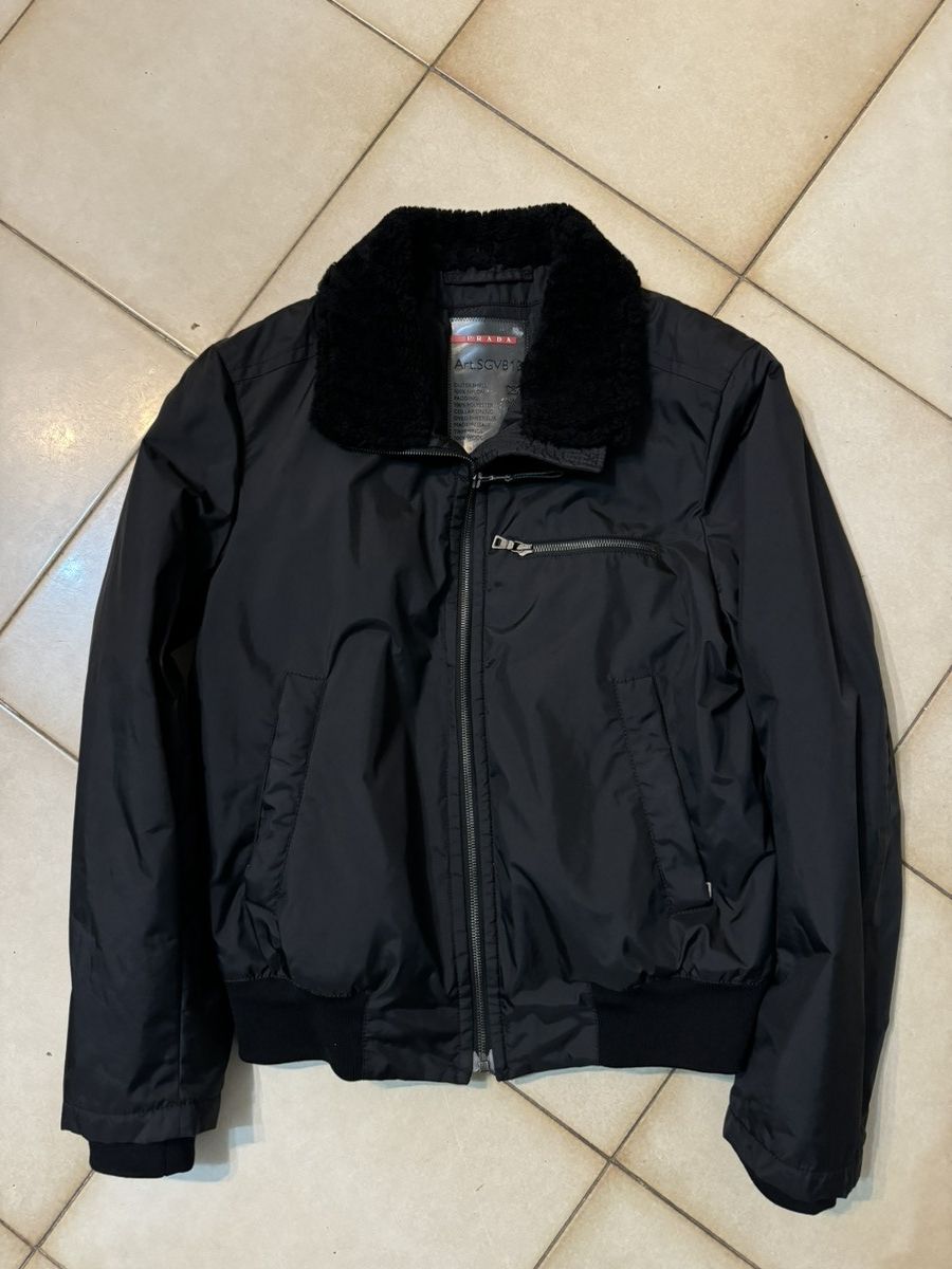 Prada SHEEP FUR JACKET Size US L / EU 52-54 / 3 - 2 Thumbnail