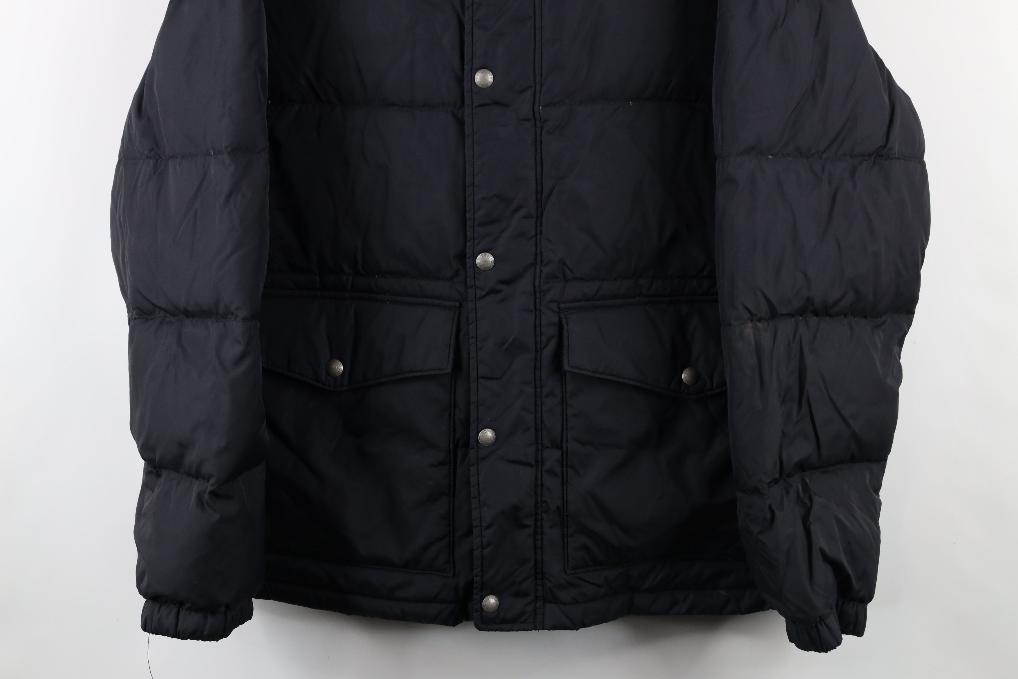 Lands' End × Vintage Vintage Y2K Lands End Down Insulated Puffer Jacket Black Size US L / EU 52-54 / 3 - 3 Thumbnail