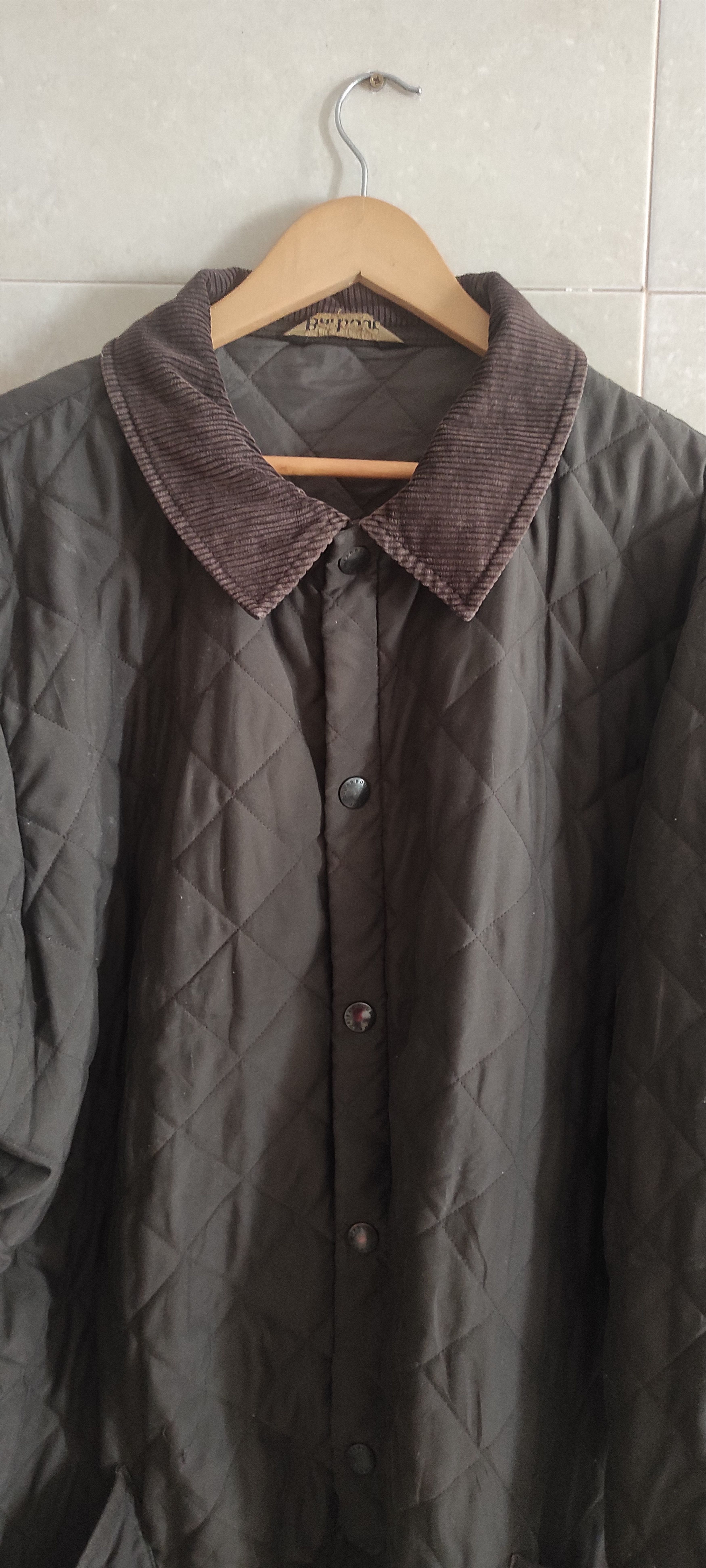 Barbour Barbour Brown Hunting Quilted Classic Eskdale Jacket Size US XXL / EU 58 / 5 - 7 Thumbnail