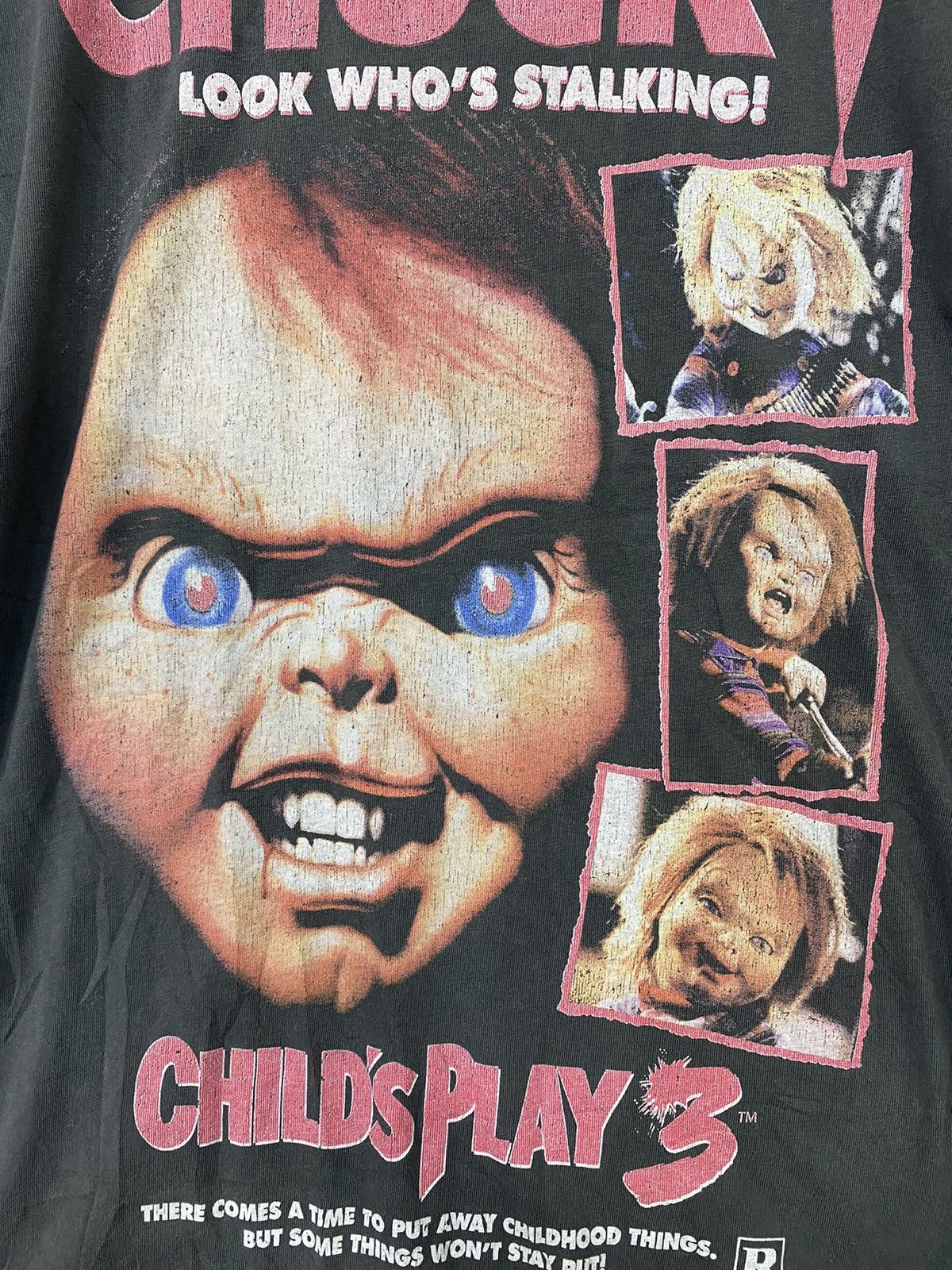 Expert Horror 💥CHUCKY child's play 3 horror movie film rare tee shirt Size US L / EU 52-54 / 3 - 5 Thumbnail