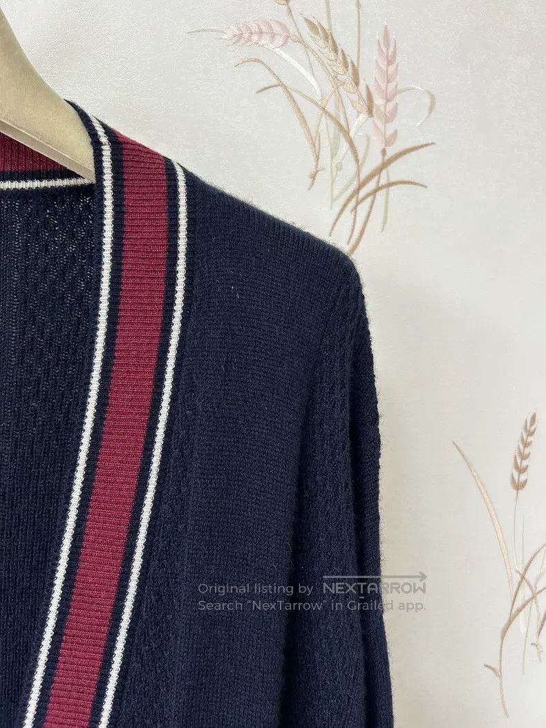 Loro Piana LORO PIANA Advanced Deep Blue Mid-Length Cashmere Knit Ope Size XS / US 0-2 / IT 36-38 - 5 Thumbnail