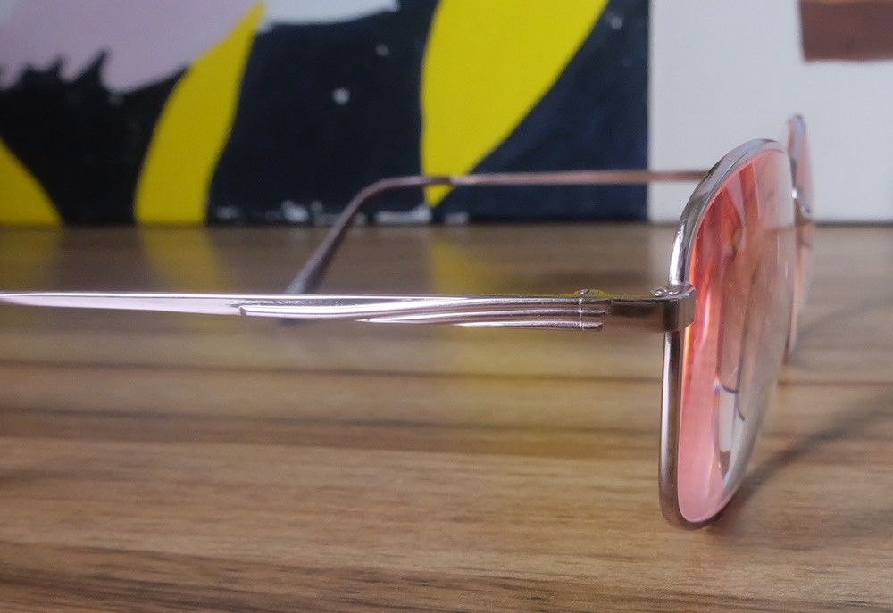 Japanese Brand Rose Gold Glasses Size ONE SIZE - 3 Thumbnail