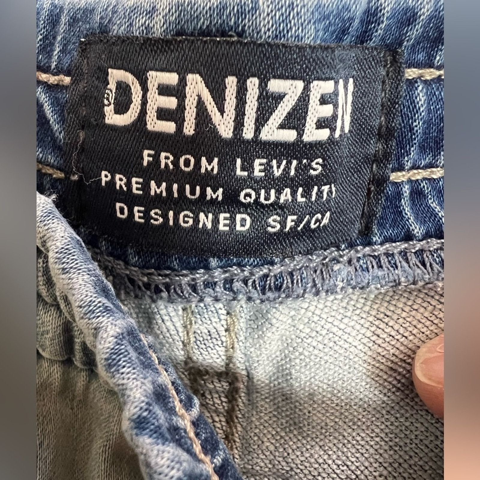 Denizen Denizen By Levis Ankle Jegging Stretch Blue Jeans SZ 2 Size 26" / US 2 / IT 38 - 5 Thumbnail