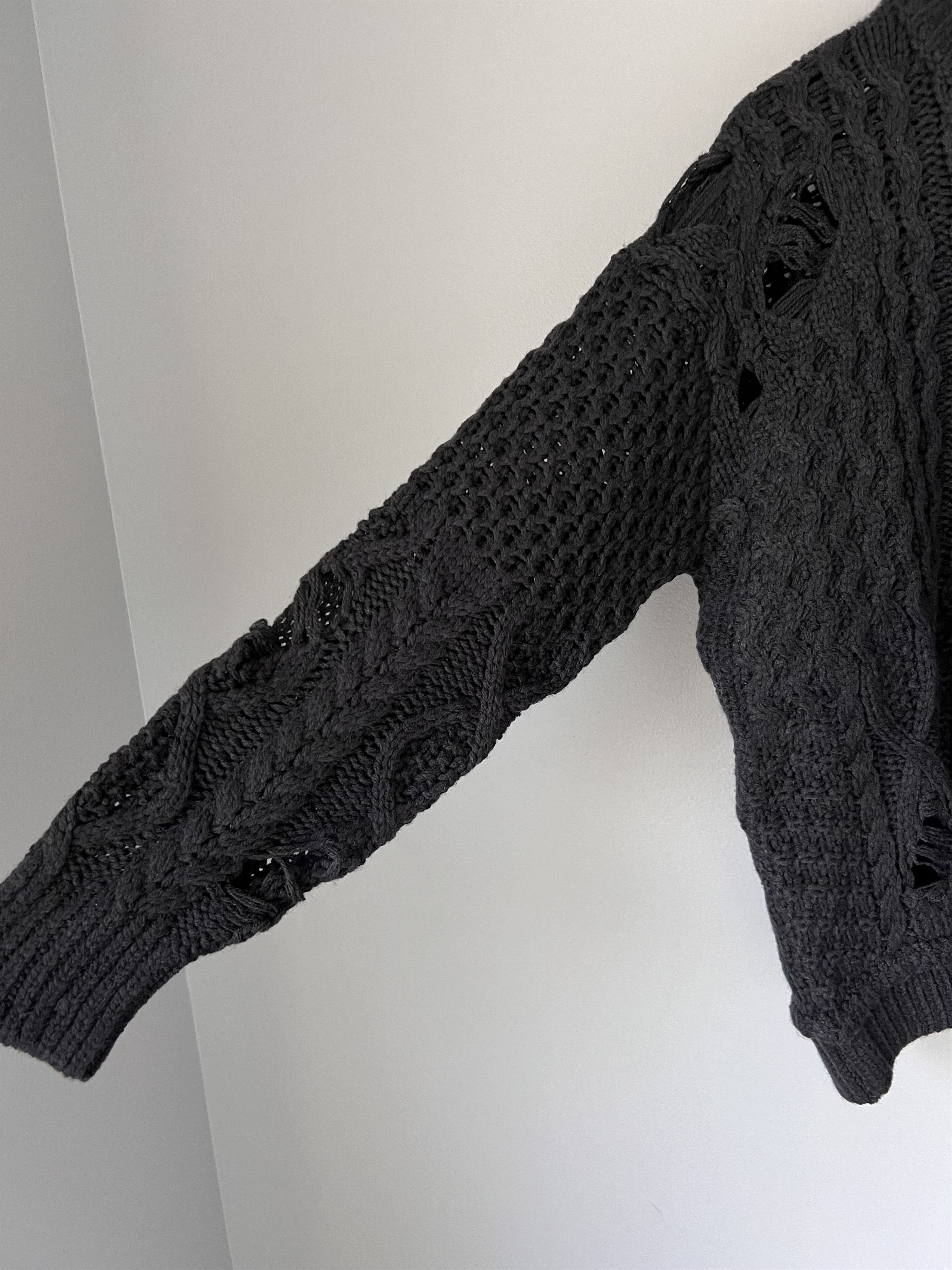 Neighborhood Neighborhood Patchwork Savage Sweater in Black Size US M / EU 48-50 / 2 - 4 Thumbnail