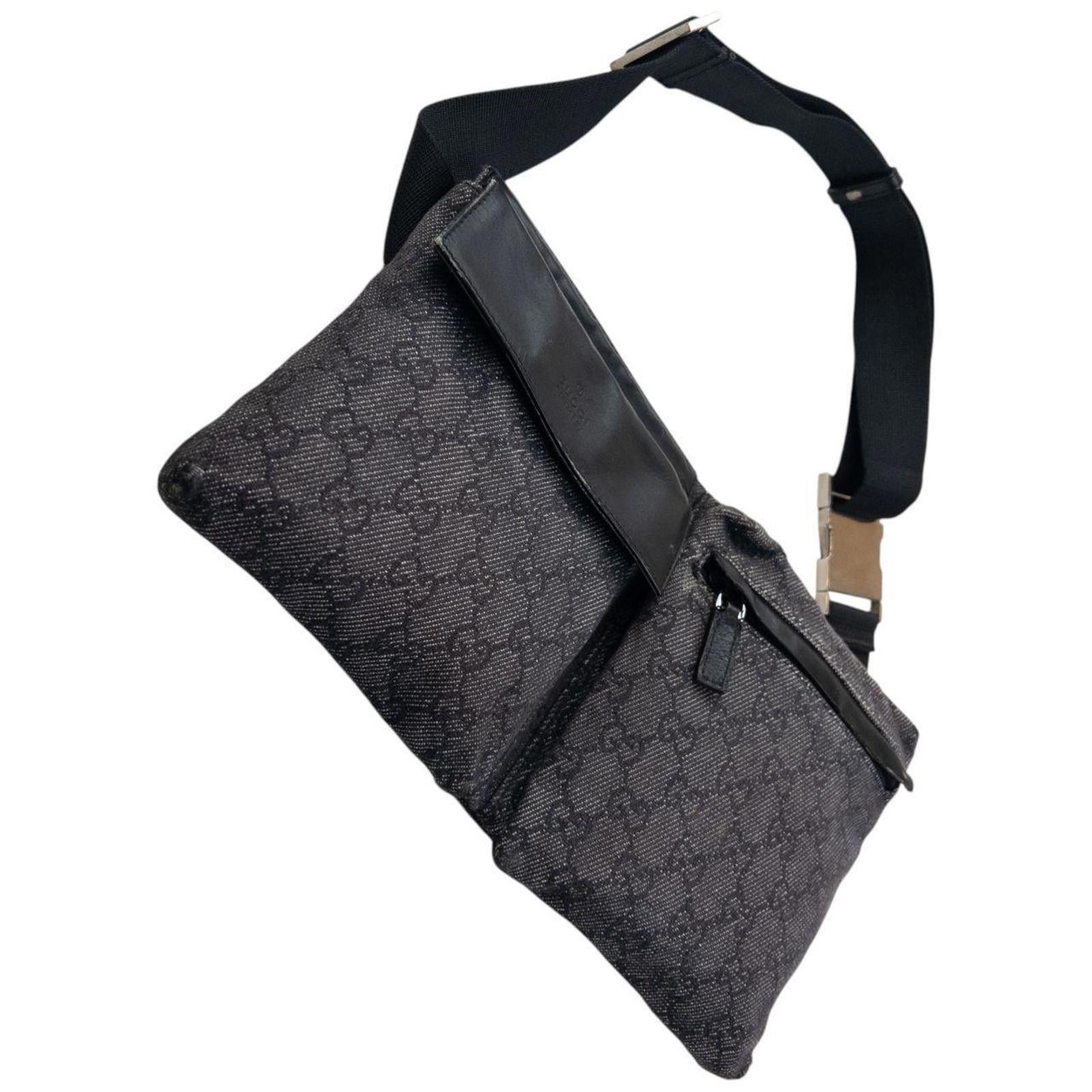 Gucci Vintage 2000s Gucci Monogram Crossbody Bag Size ONE SIZE - 6 Thumbnail