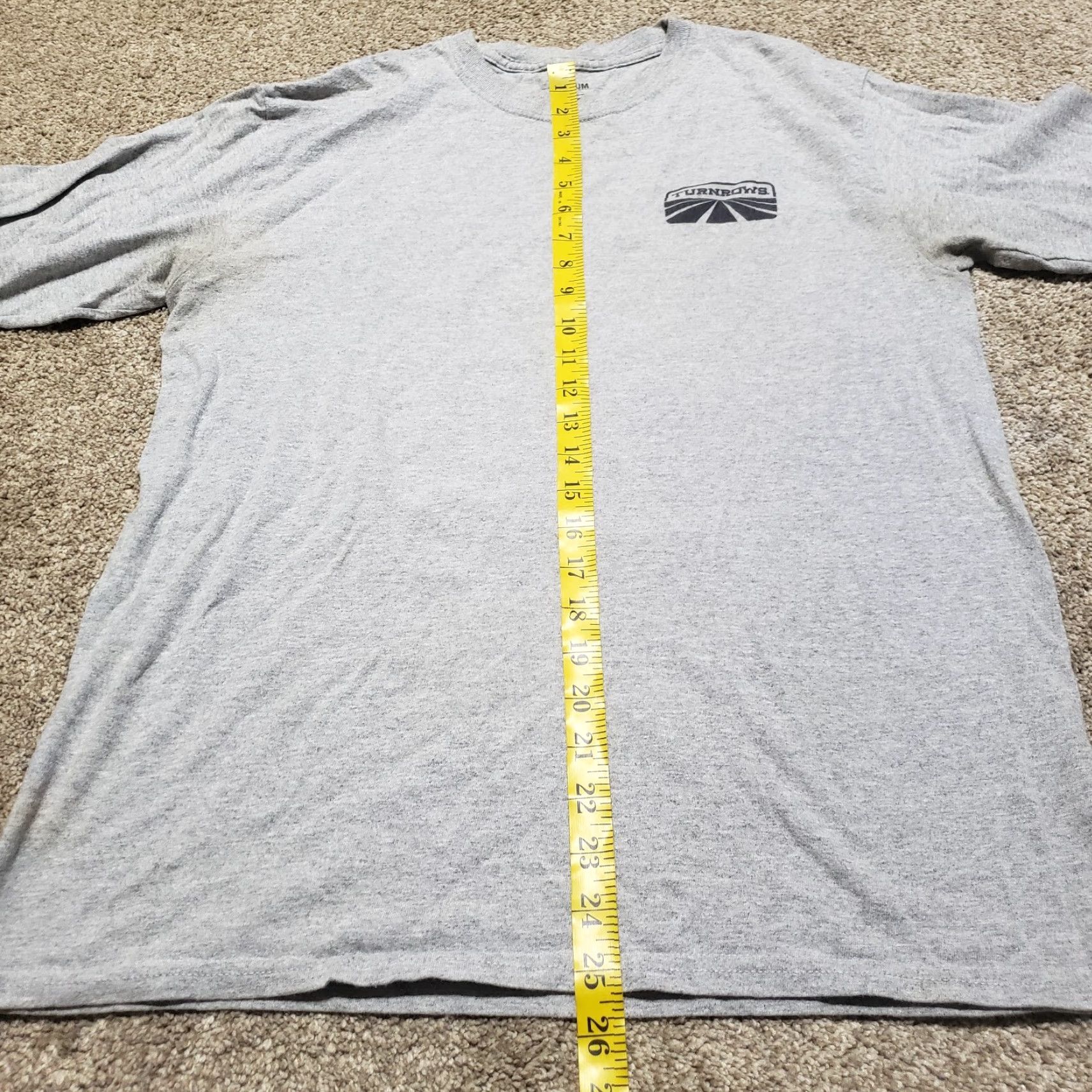 Vintage So God Made A Farmer Shirt Adult M Gray Long Sleeve T-Shirt Mens Size M / US 6-8 / IT 42-44 - 5 Thumbnail