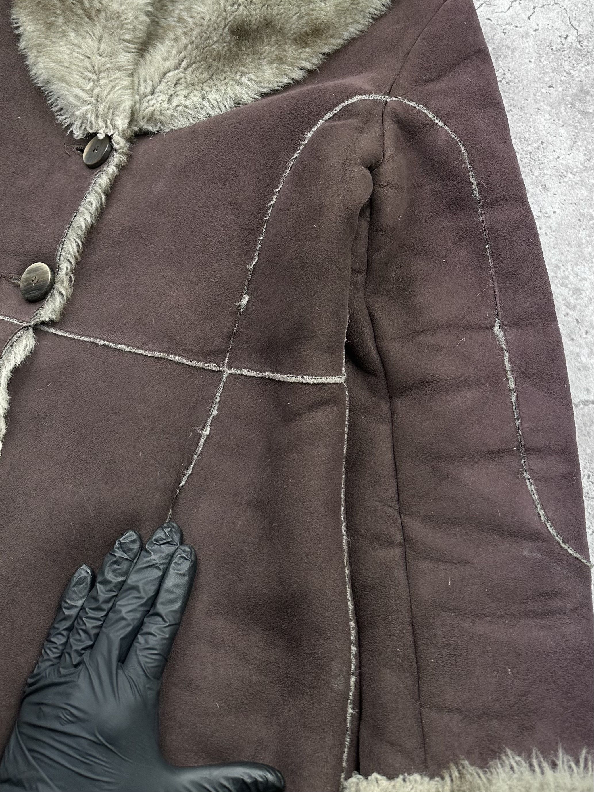 Japanese Brand Vintage Faux Fur/Sheepskin Coat Size M / US 6-8 / IT 42-44 - 6 Thumbnail