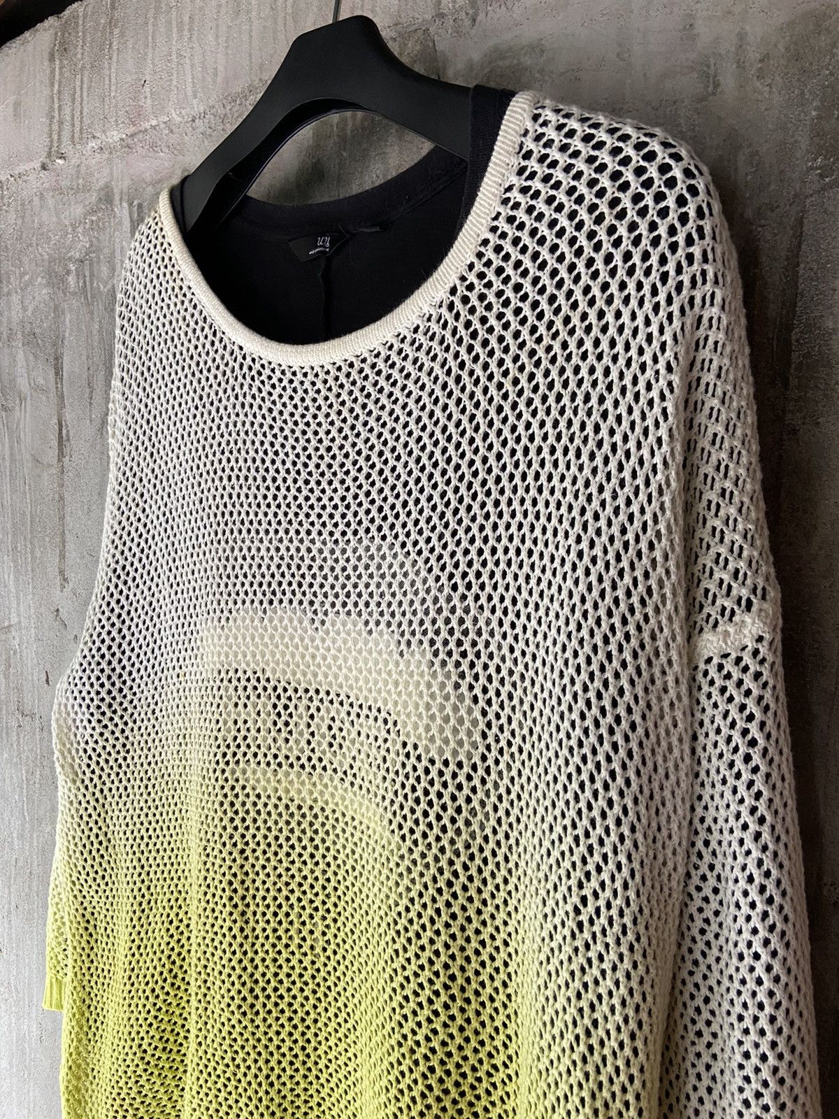 Beauty Beast JAPANESE BROWNY KNIT 2 IN 1 LONG SLEEVE UNIQLO UNDERCOVER Size US L / EU 52-54 / 3 - 4 Thumbnail
