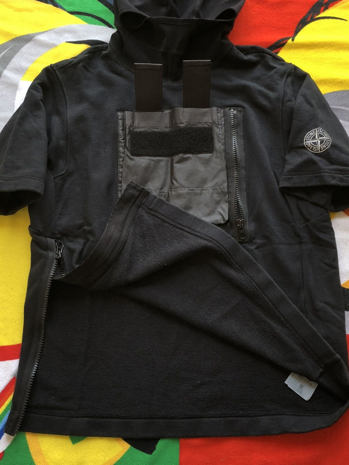 Stone Island Stone Island Utility Pocket Pullover Jumper hooded mussola Size US L / EU 52-54 / 3 - 7 Thumbnail