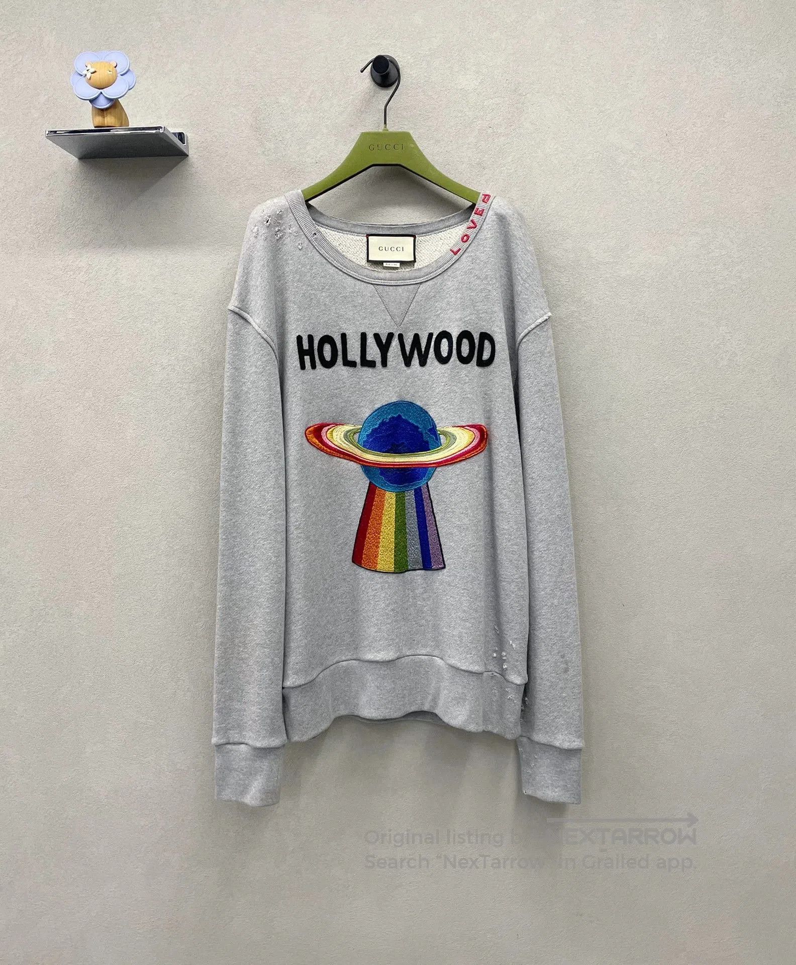 Gucci gucci gray rainbow print sweatshirt unisex. Size US S / EU 44-46 / 1 - 1 Thumbnail