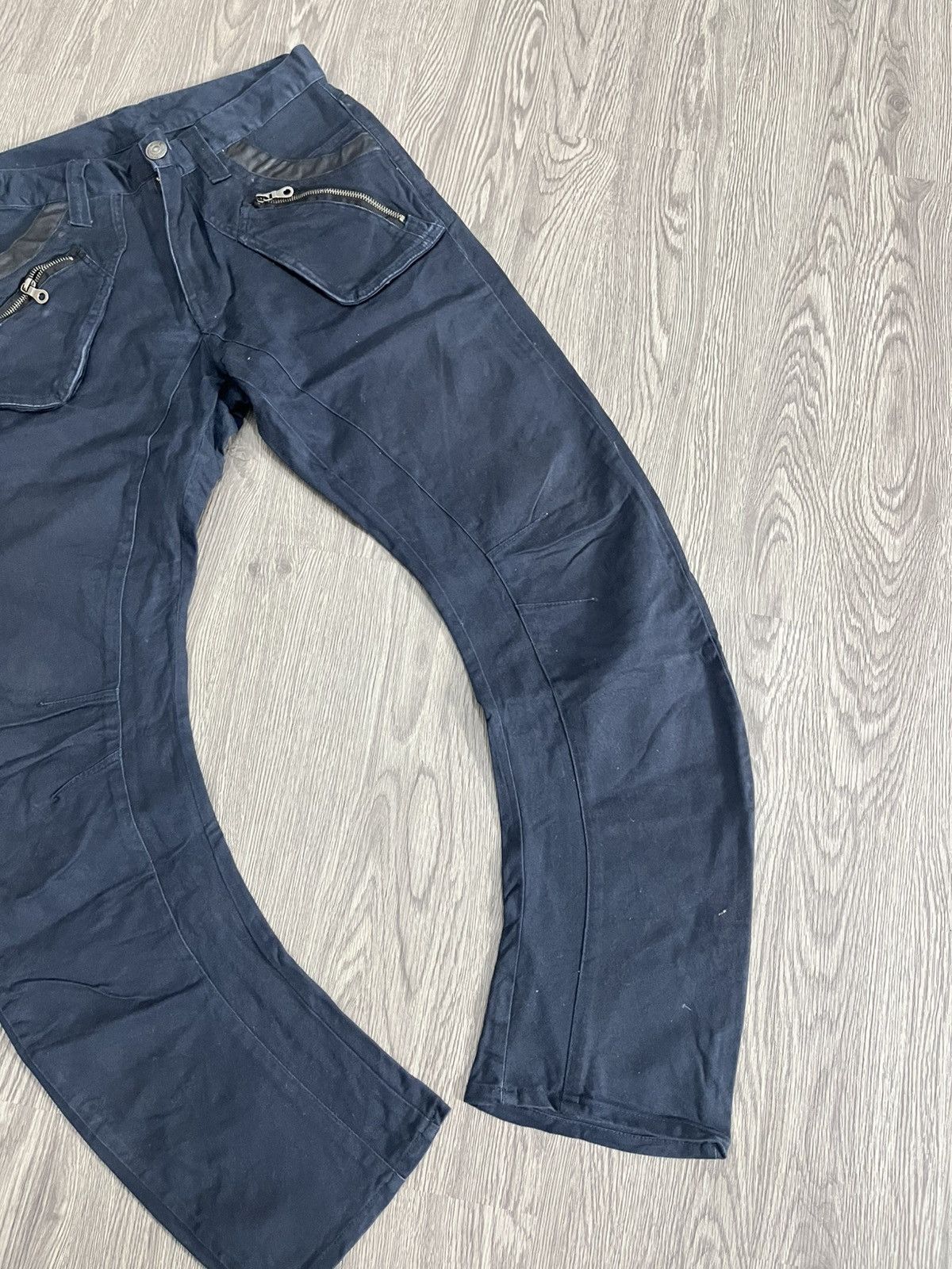 PPFM Vtg 90s PPFM Biker cargo pants Size US 33 - 3 Thumbnail
