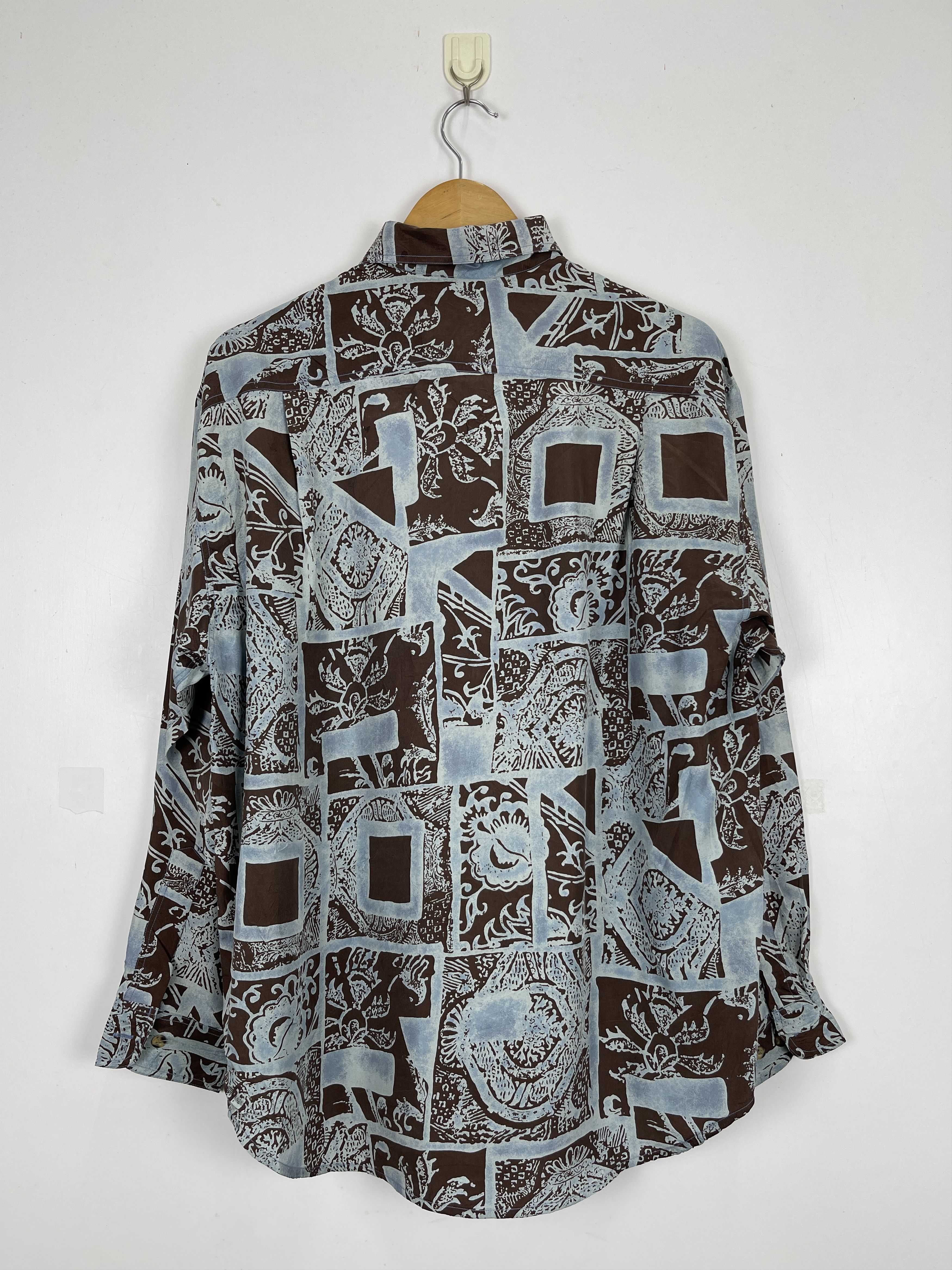 Japanese Brand × Vintage Vintage 90s Japanese Brand Aloha Floral Shirt TA0415 Size US M / EU 48-50 / 2 - 4 Thumbnail