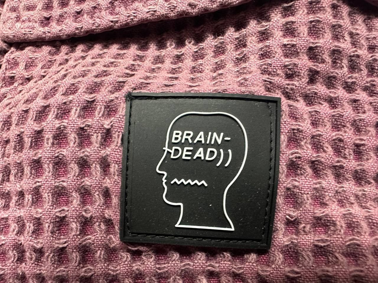 Brain Dead Brain Dead Waffle Overshirt New Rare S Size US S / EU 44-46 / 1 - 4 Thumbnail