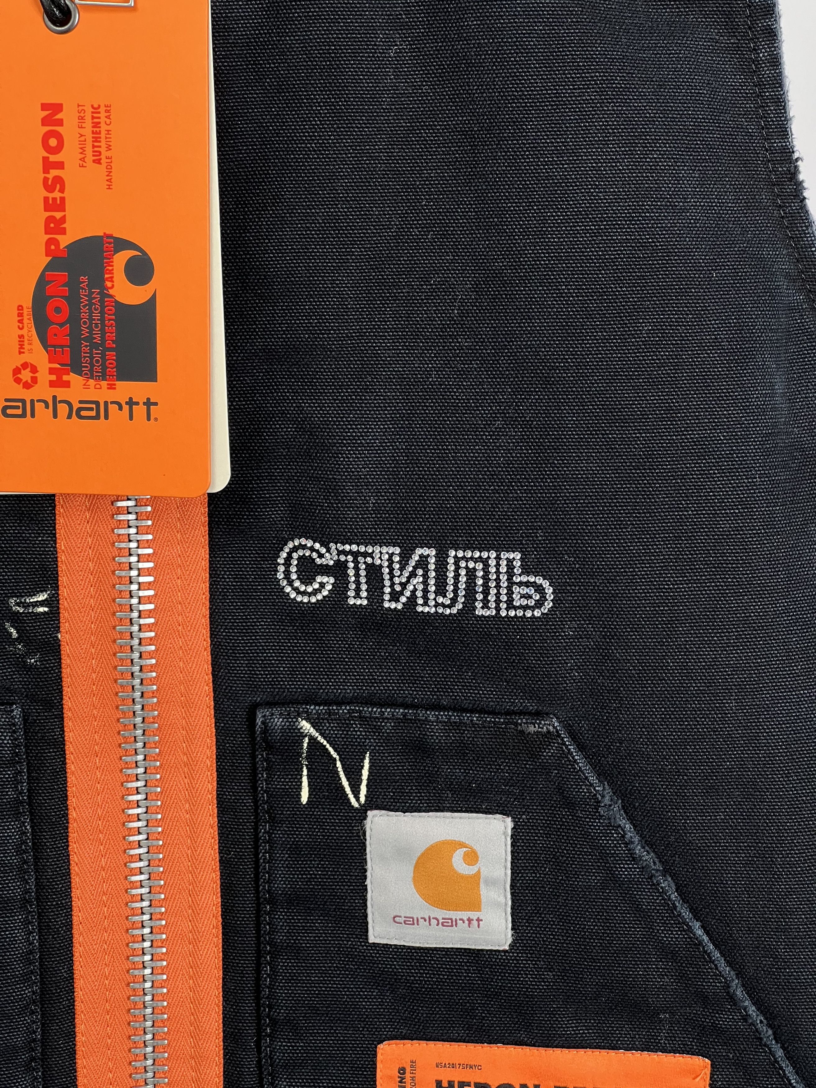 Carhartt × Heron Preston Brand New with Tag VEST Sleeveless jacket Size S Size US S / EU 44-46 / 1 - 3 Thumbnail