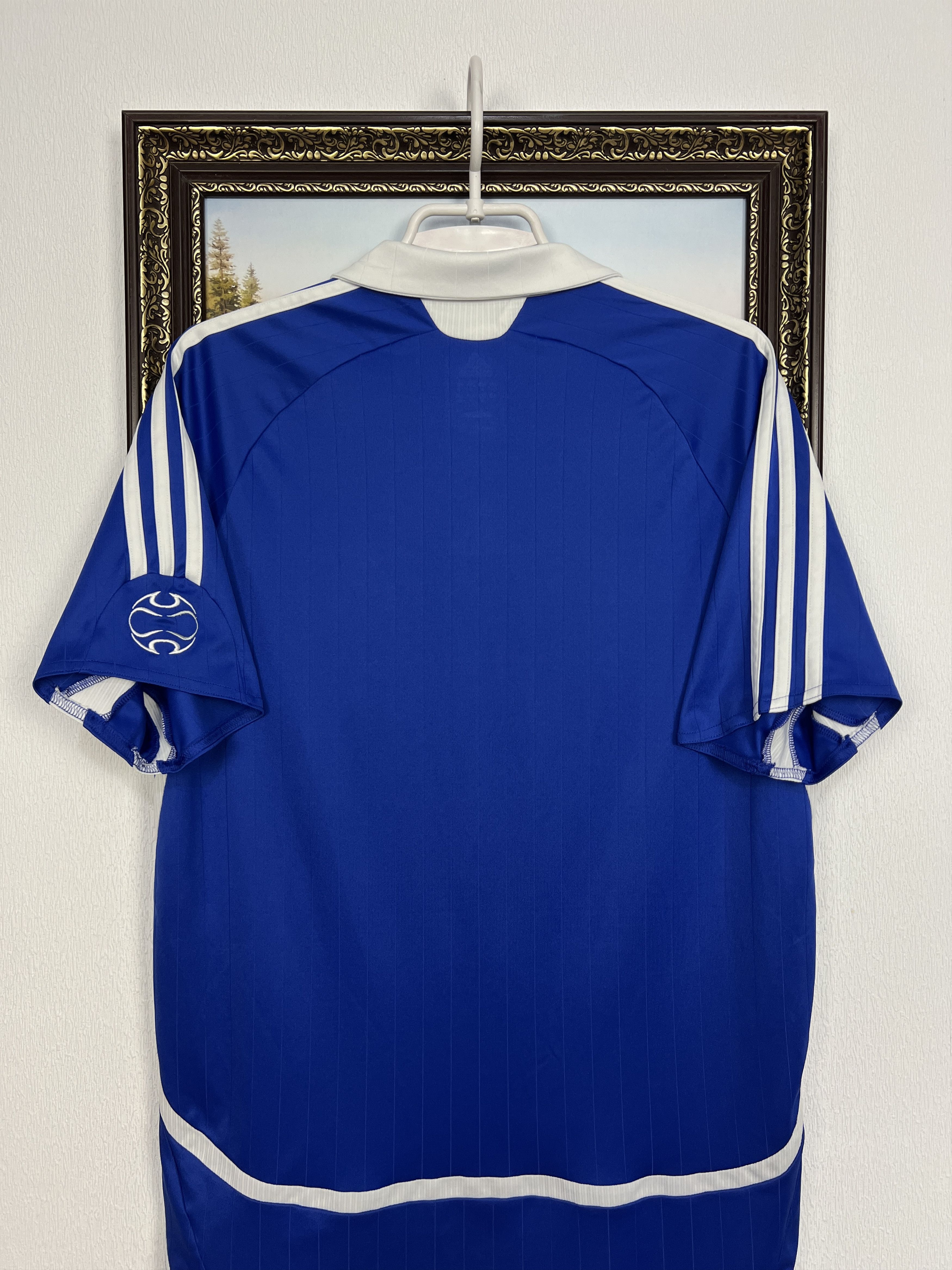 Adidas FC Schalke 04 Home football shirt 2006 Soccer Blue Size US M / EU 48-50 / 2 - 12 Thumbnail