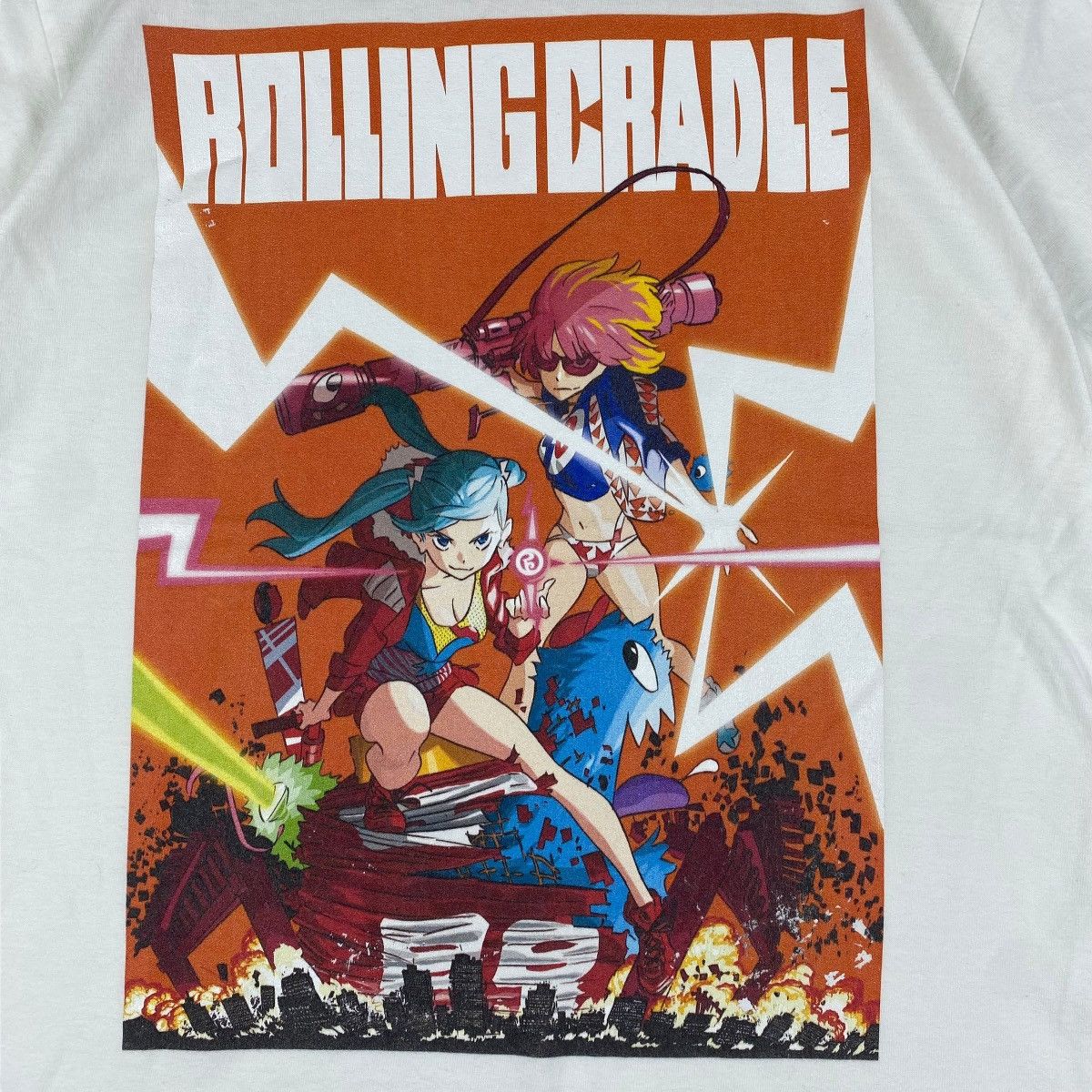 Anime × Japanese Brand Rolling Cradle KILL LA KILL Anime Manga Tee Shirt Small Size Size US S / EU 44-46 / 1 - 3 Thumbnail