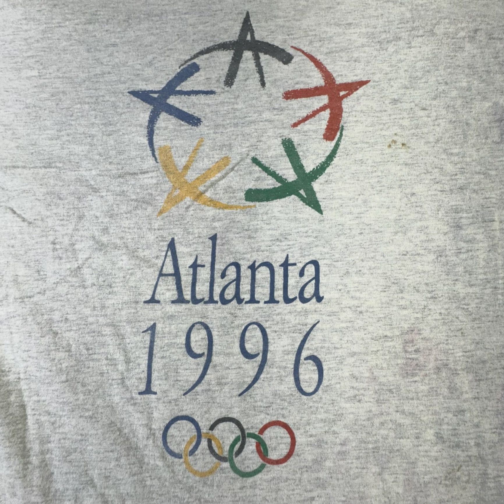 Velva Sheen VINTAGE Velva Sheen Olympic T-Shirt Men XL 1996 Atlanta Games Graphic Print 90s Sports Tee Size US XL / EU 56 / 4 - 2 Thumbnail